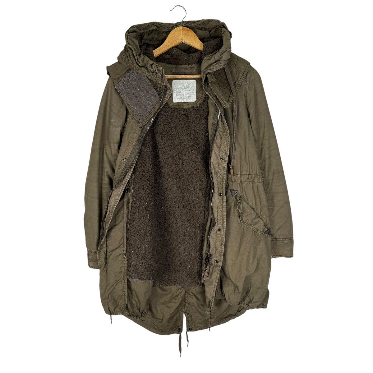 If Six Was Nine × Japanese Brand × Le Grande Bleu (L.G.B.) ☀️G.O.A HOODIE FISHTAIL JACKET Size M / US 6-8 / IT 42-44 - 7 Thumbnail