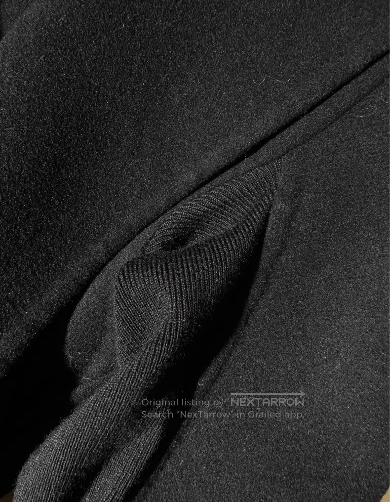 Rick Owens Rick Owens Black double-breasted coat Size S / US 4 / IT 40 - 7 Thumbnail