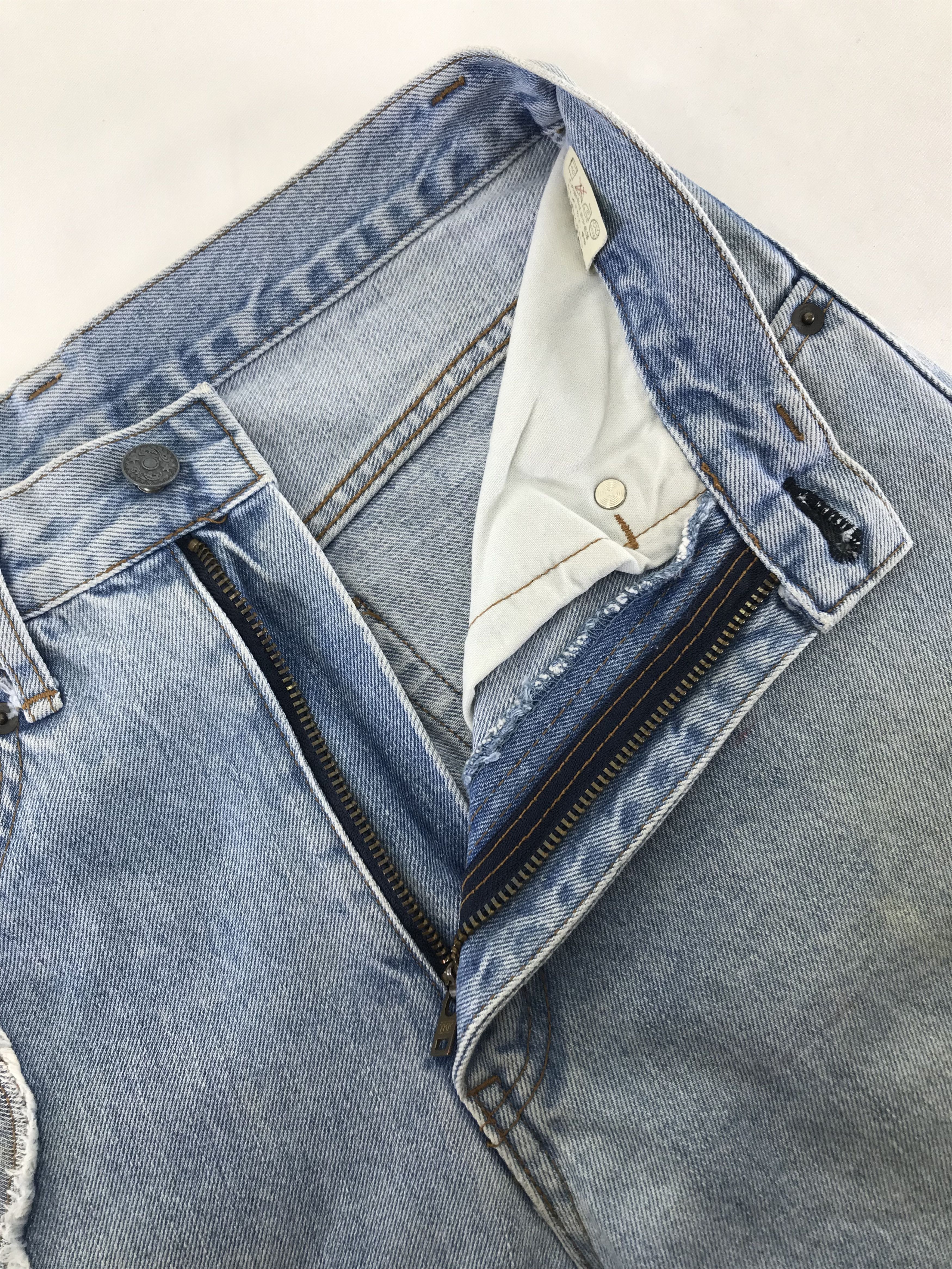 Japanese Brand RNA Inc Love Patched Jeans Size 27" / US 4 / IT 40 - 9 Thumbnail
