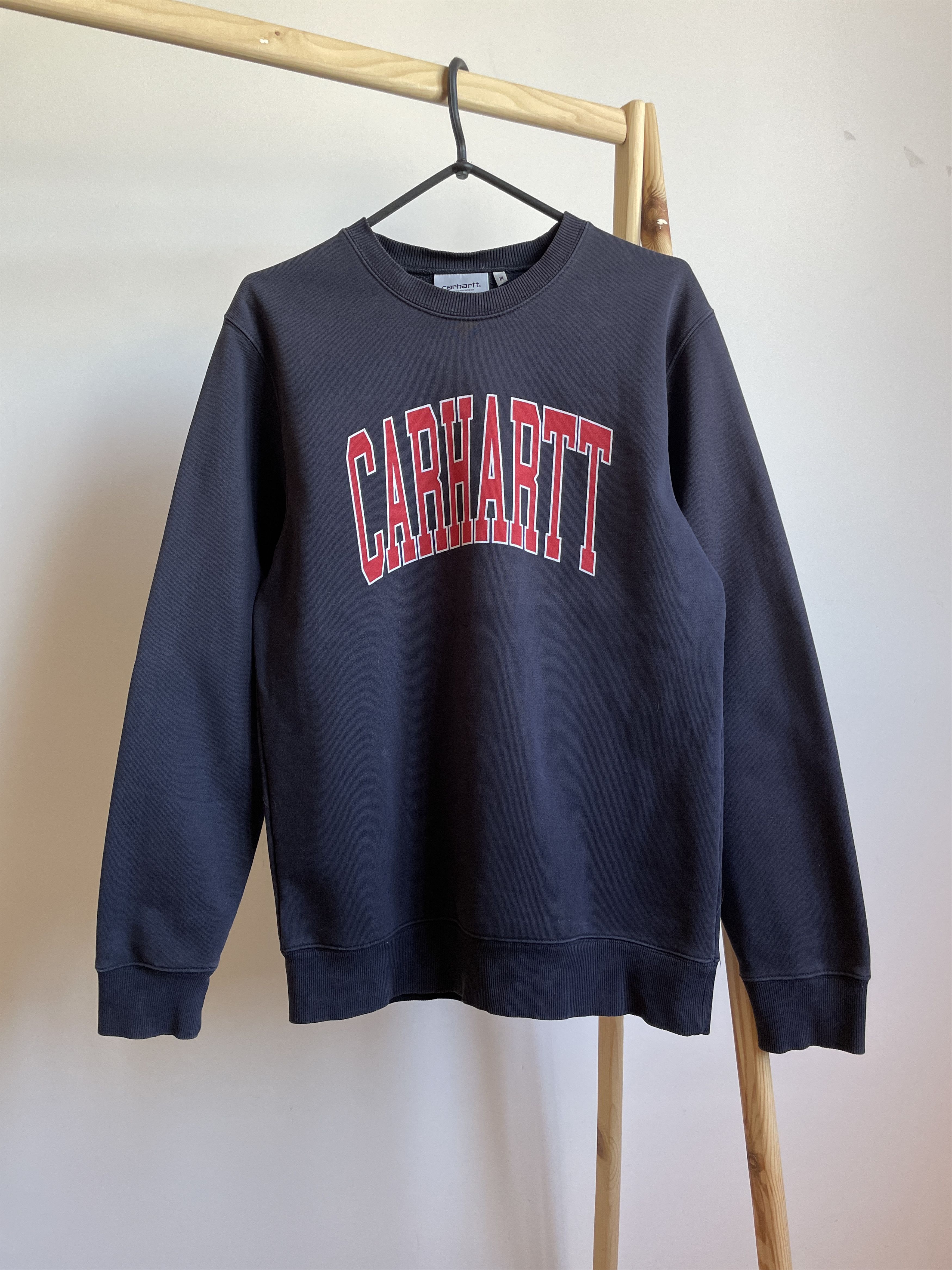 Carhartt Wip Carhartt WIP Spell Out Division Sweatshirt Size M Size US M / EU 48-50 / 2 - 1 Thumbnail