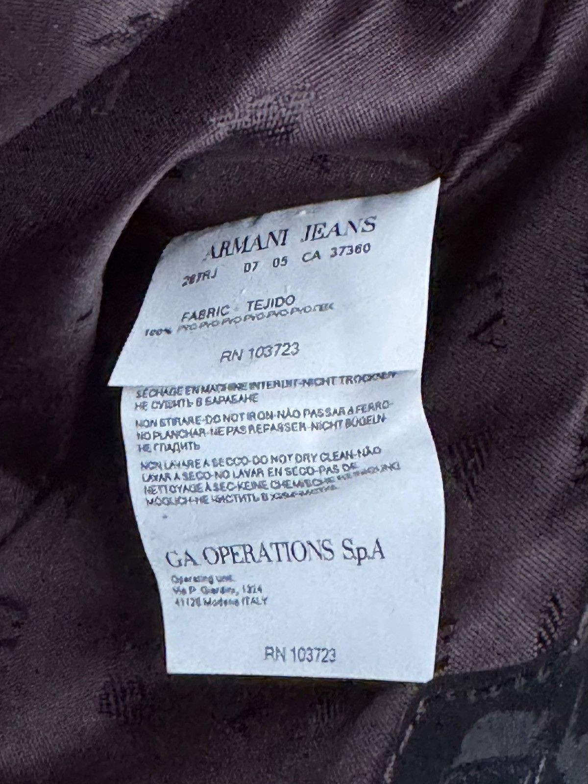 Armani Armani Jeans Black women’s Bag Size ONE SIZE - 17 Thumbnail