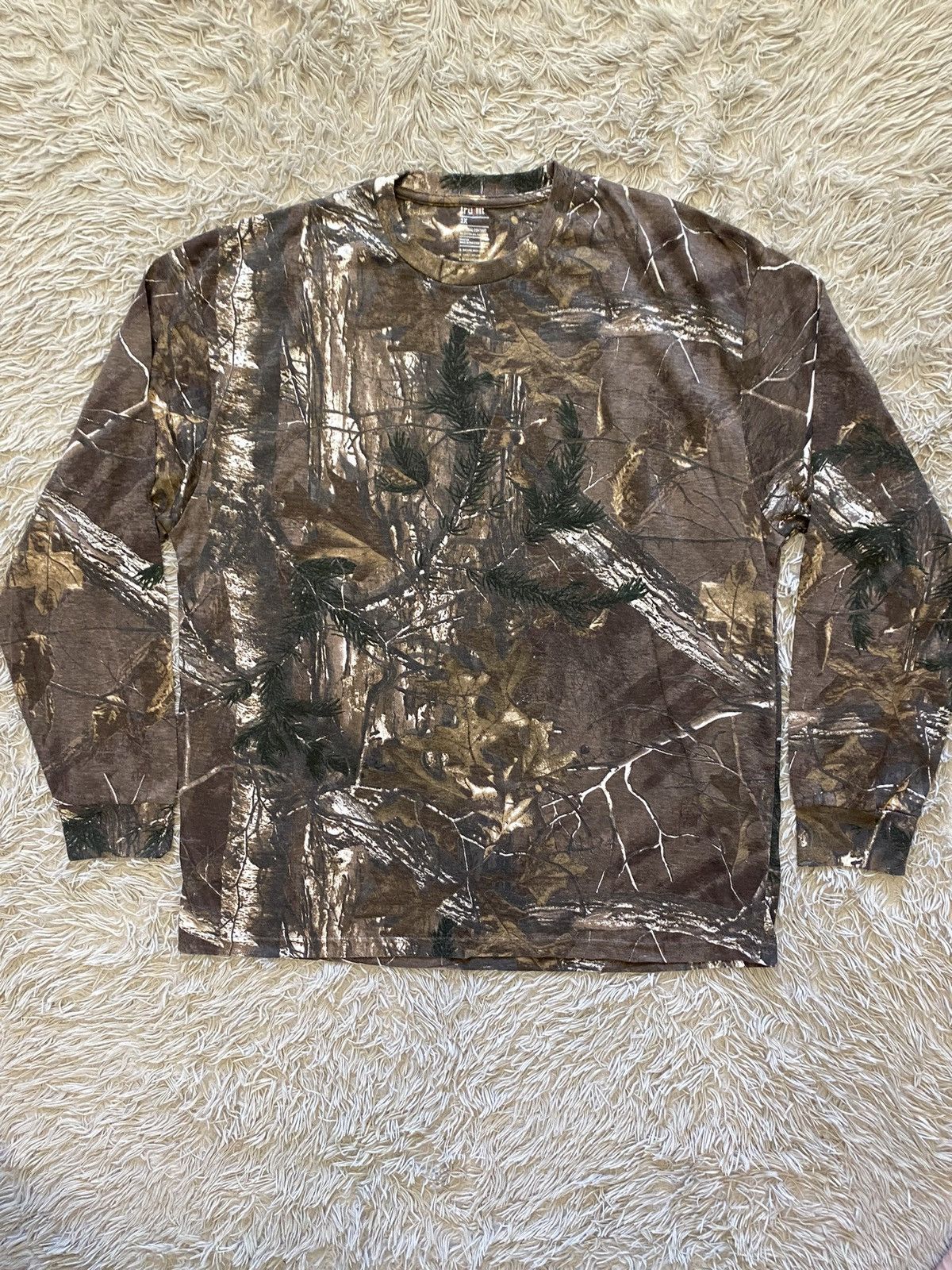 Realtree × Vintage Crazy Y2K Camo Carhartt Style Realtree Longsleeve Drip Sk8 Size US XL / EU 56 / 4 - 1 Thumbnail