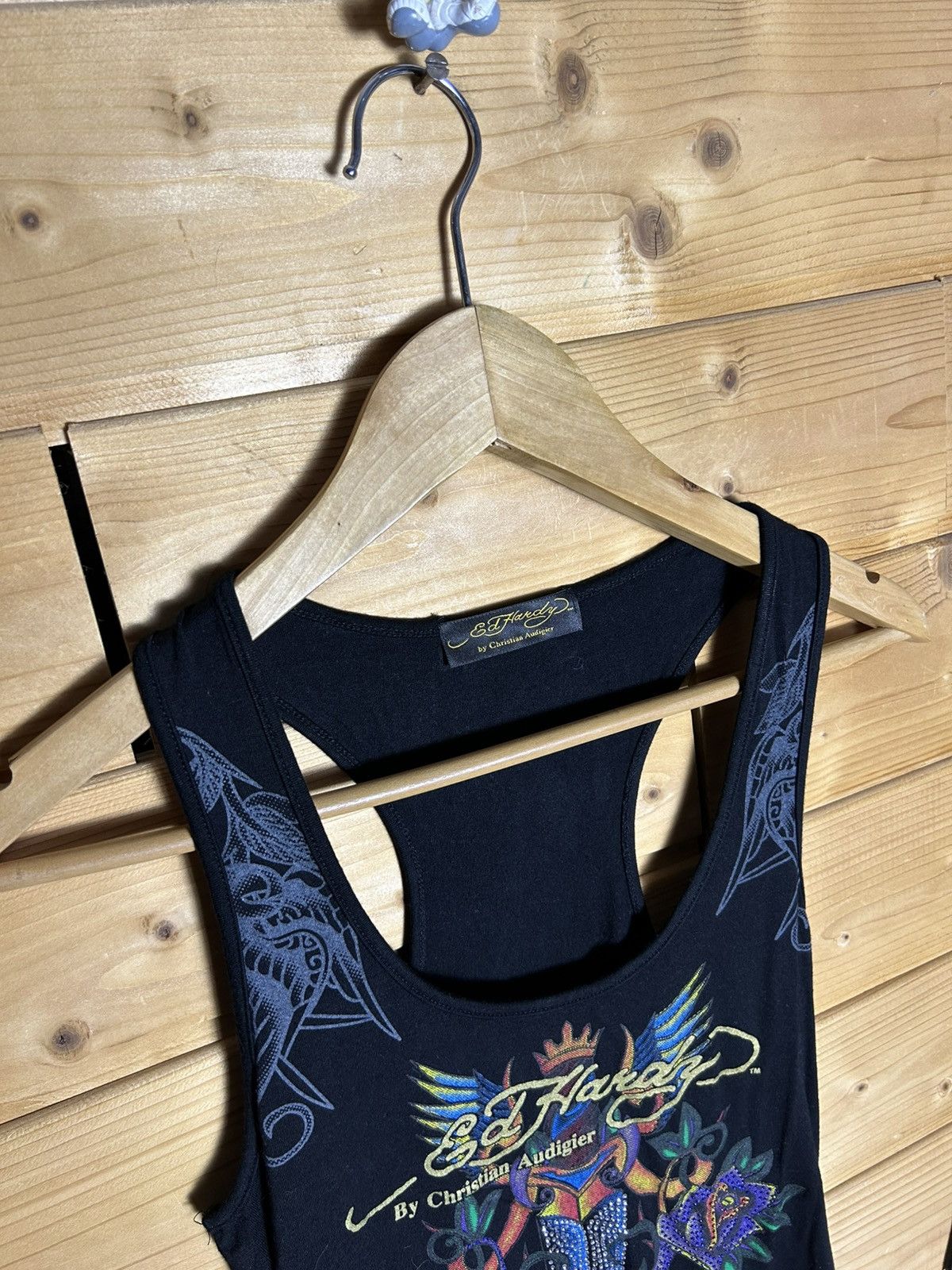Ed Hardy Ed Hardy knife roses stretch dress Size ONE SIZE - 5 Thumbnail
