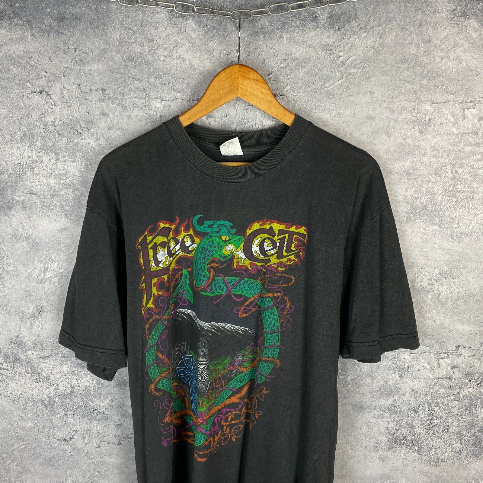 Other Dragon Vintage Tee Men's Size L Gray Short Sleeve ` Size US L / EU 52-54 / 3 - 2 Thumbnail