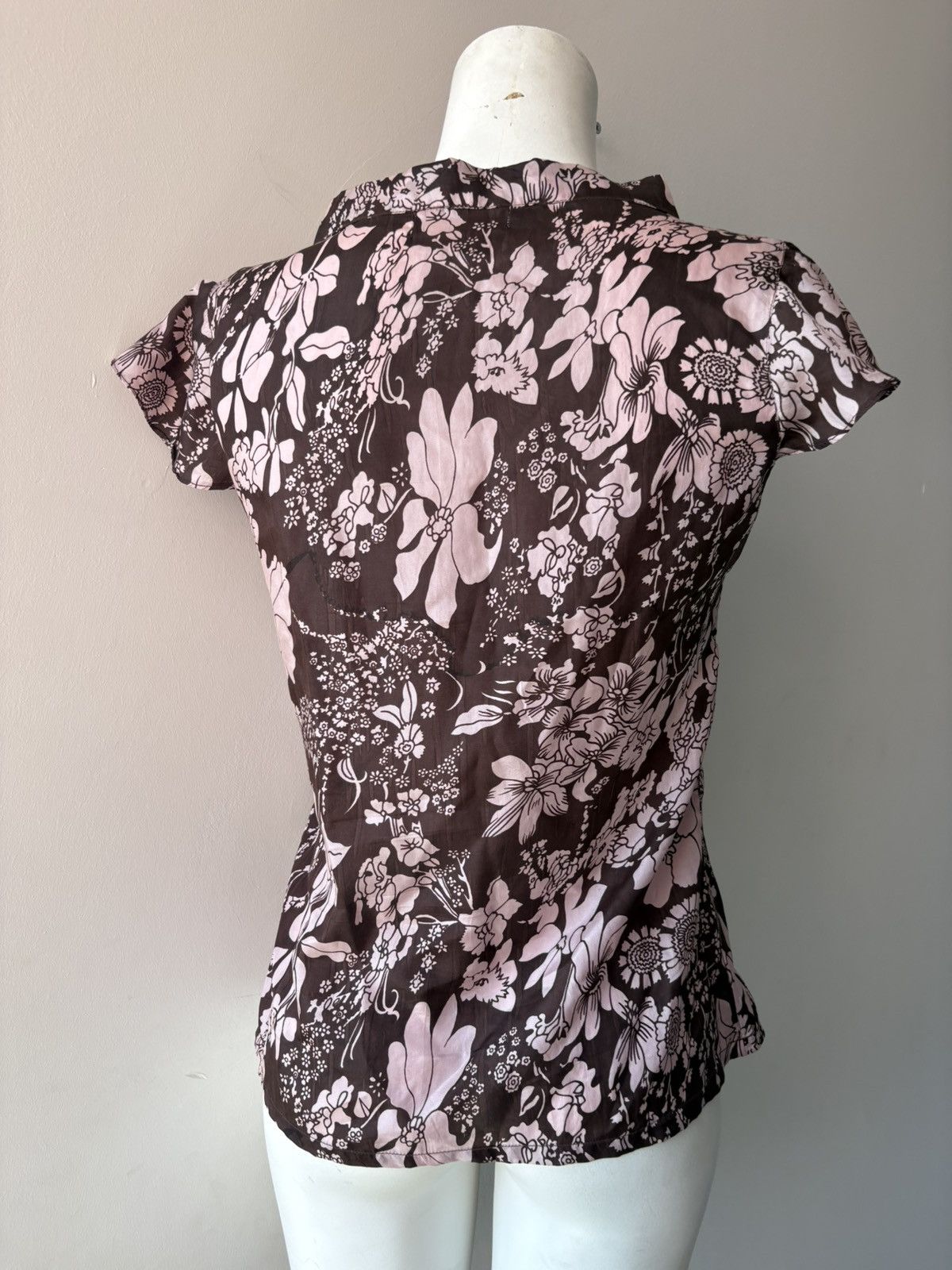 Vintage Silk blouse Size M / US 6-8 / IT 42-44 - 14 Thumbnail