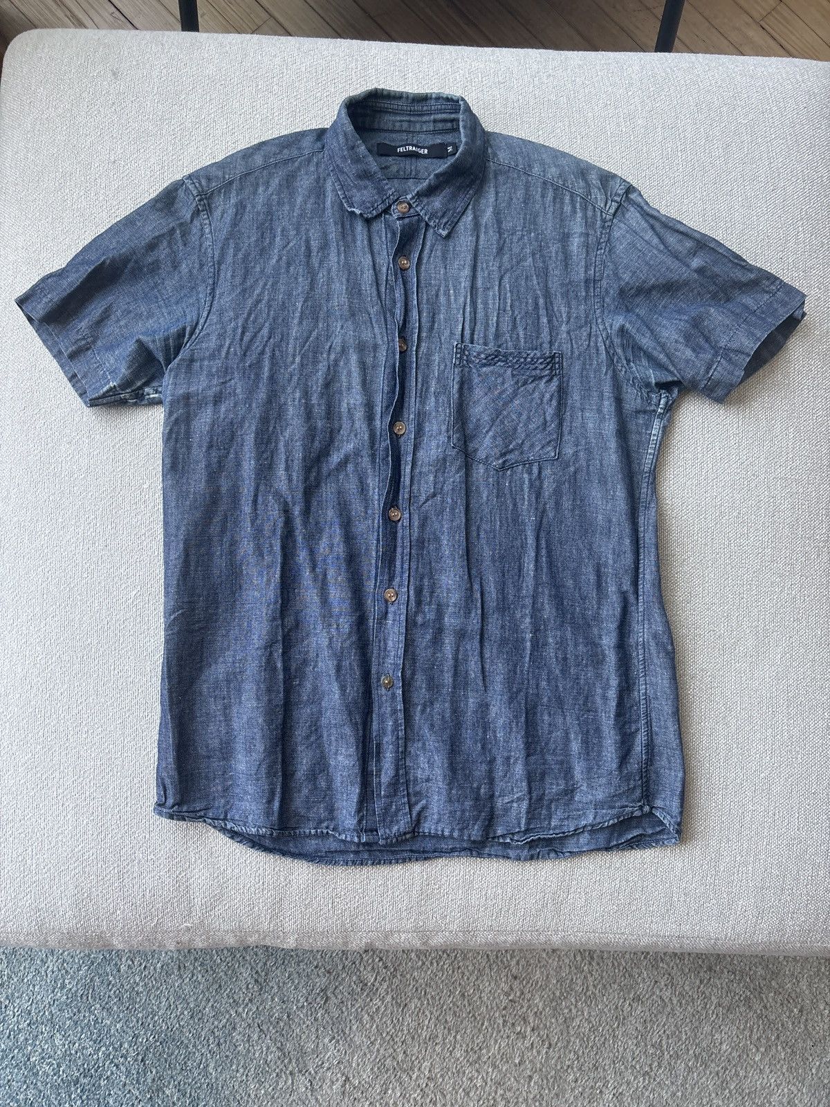 Other Vintage Feltraiger Denim button down Size US M / EU 48-50 / 2 - 2 Thumbnail