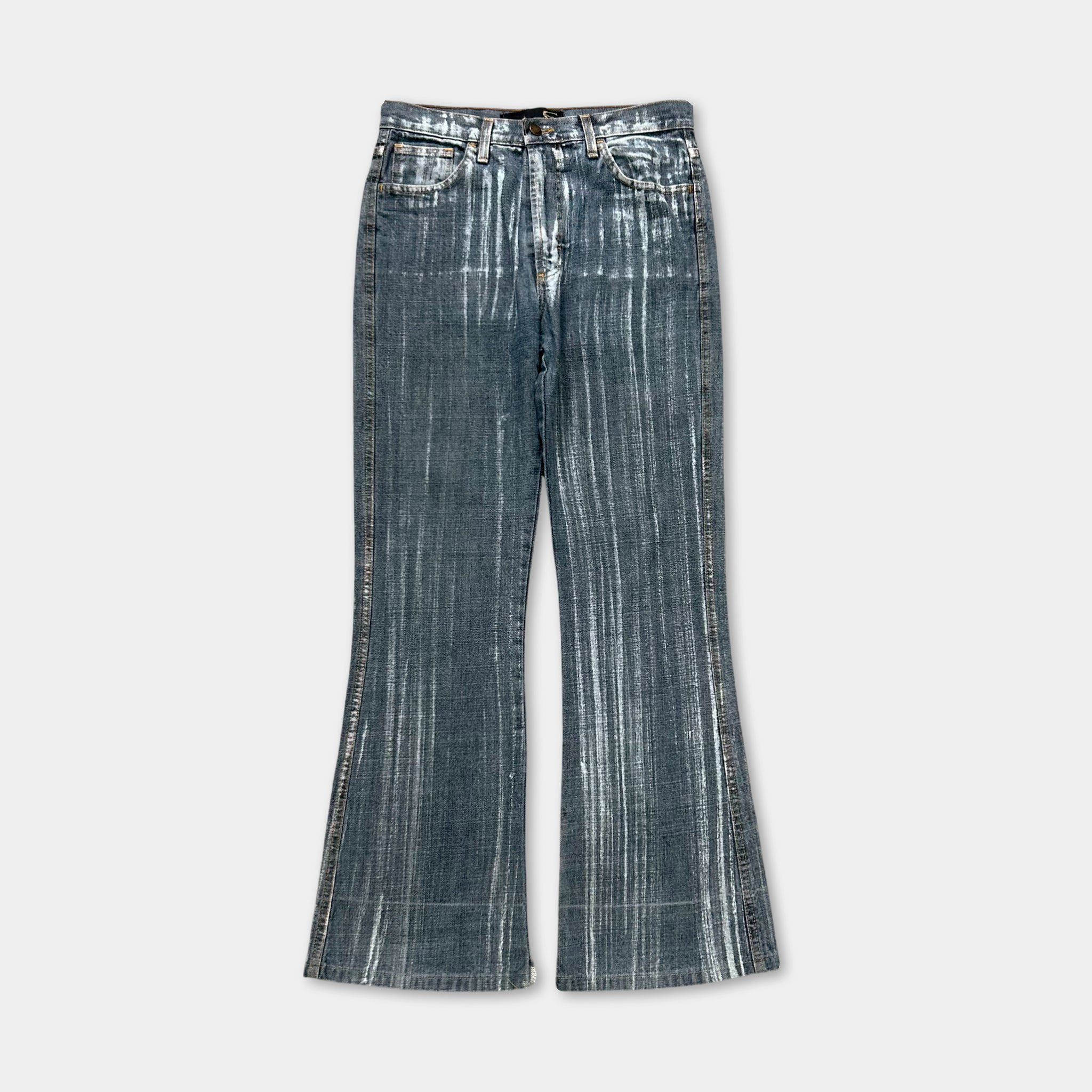 Just Cavalli Just Cavalli Vertical Stripe Jeans Size US 32 / EU 48 - 1 Thumbnail