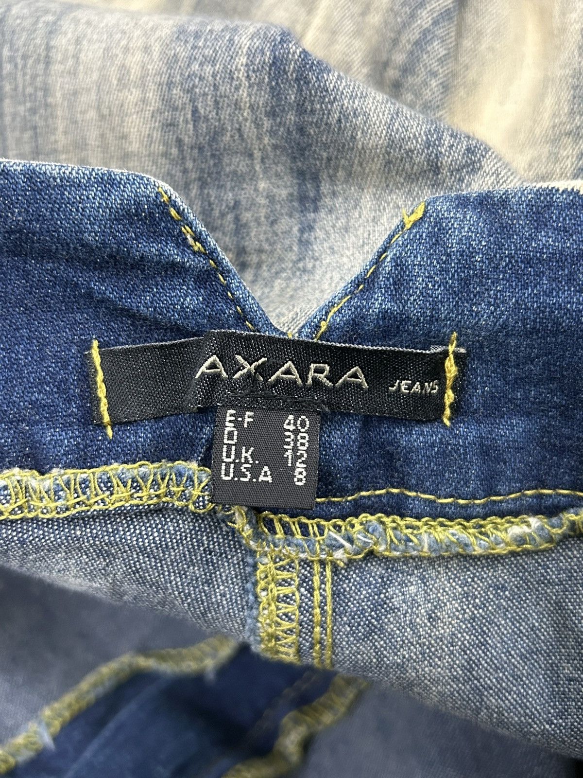 Hysteric Glamour Axara Mud Washed Jeans Multipocket Cargo Unisex Size 30" / US 8 / IT 44 - 12 Thumbnail