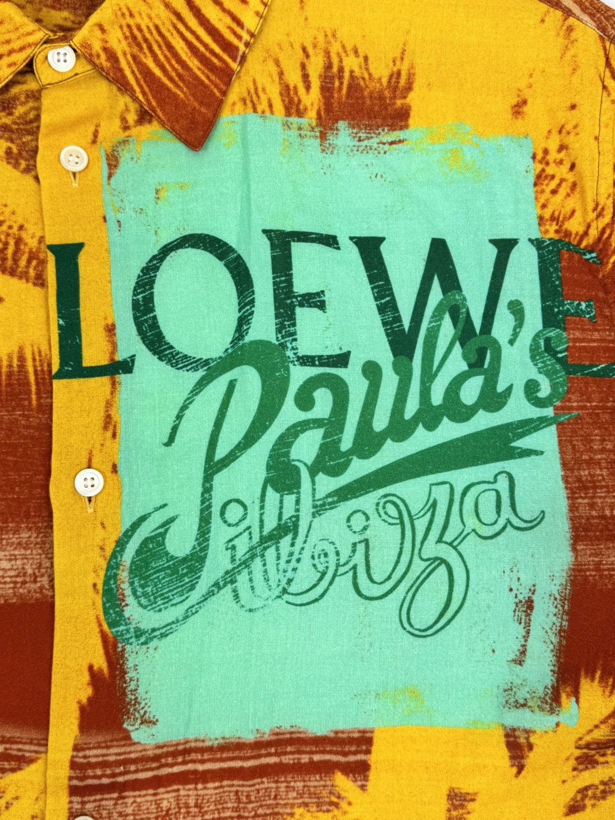 Loewe LOEWE PAULA’S IBIZA OVERSIZED PALM PRINT SHIRT Size US L / EU 52-54 / 3 - 4 Thumbnail