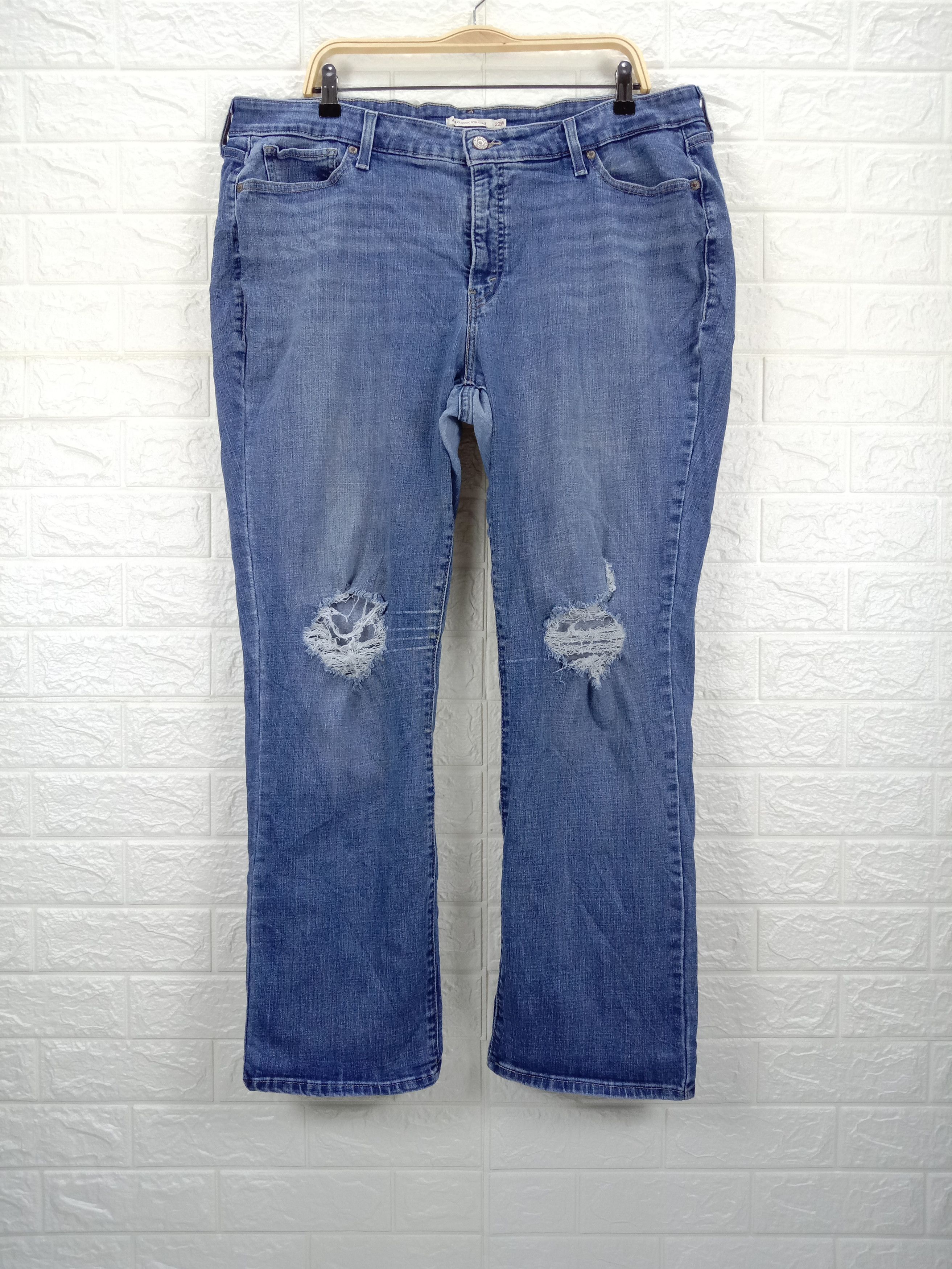 Levi's Vintage Levi's Classic Straight Jeans Size 38" / US 16 / IT 52 - 1 Thumbnail