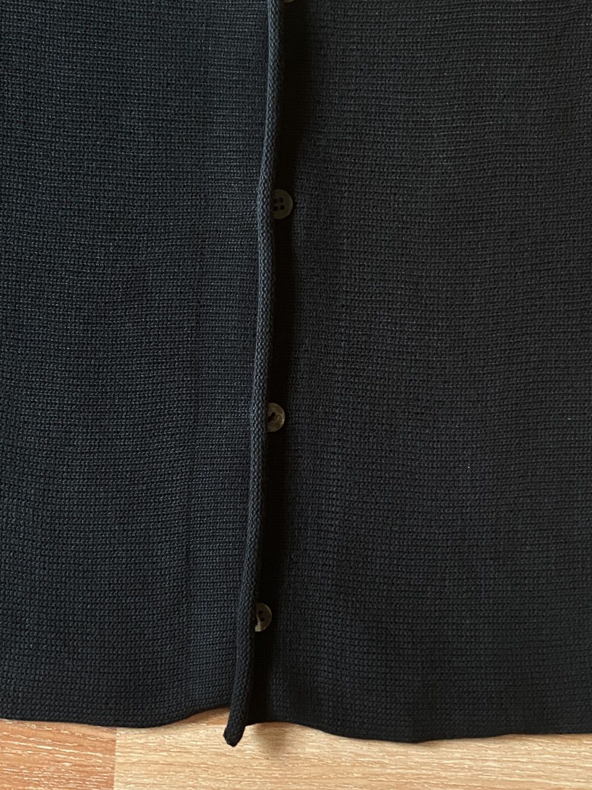 Yohji Yamamoto Y’S YOHJI YAMAMOTO KNIT CARDIGAN SWEATER IN BLACK SIZE 3 Size S / US 4 / IT 40 - 4 Thumbnail