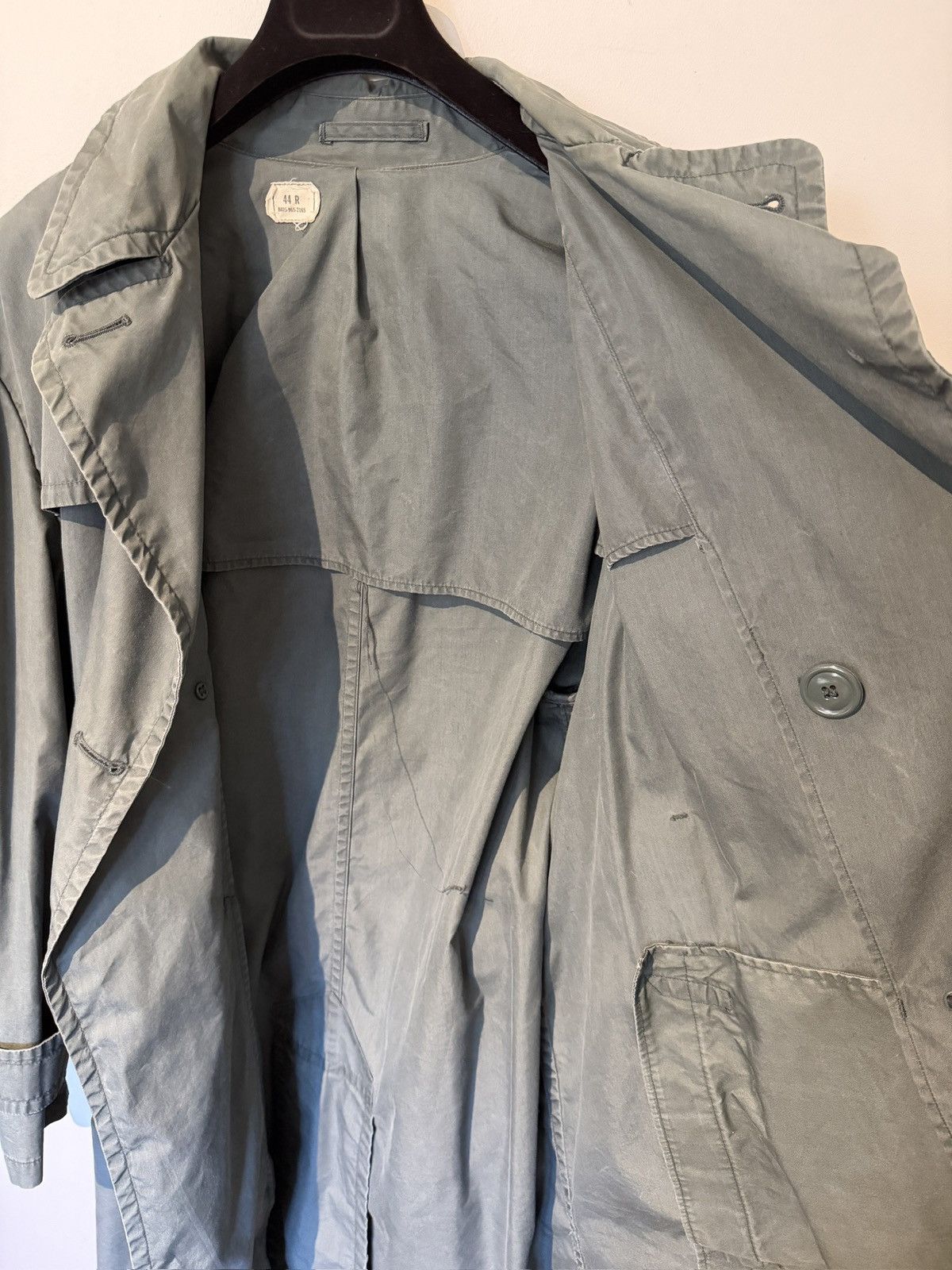 Vintage WW1 Army Trench Coat Size US XL / EU 56 / 4 - 13 Thumbnail