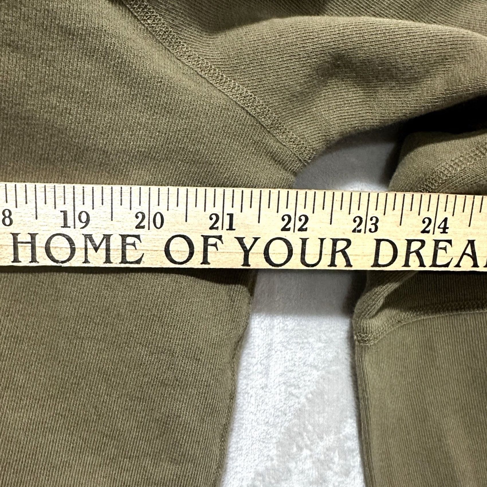 Nili Lotan Nili Lotan Janie Distressed Hoodie Pullover Size M Green Pullover Hooded Pockets 90s Grunge Hip Hop Designer Womens Size M / US 6-8 / IT 42-44 - 5 Thumbnail