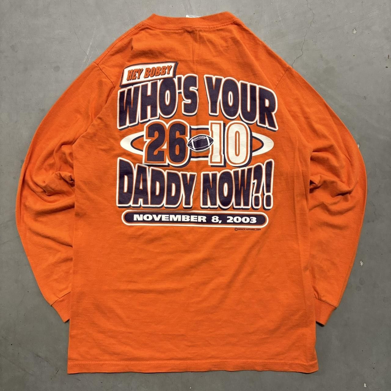 Japanese Brand × Vintage Crazy Vintage Y2K/2000s Clemson Florida State College Football Smack Talk Long Sleeve Shirt! Size US S / EU 44-46 / 1 - 1 Thumbnail
