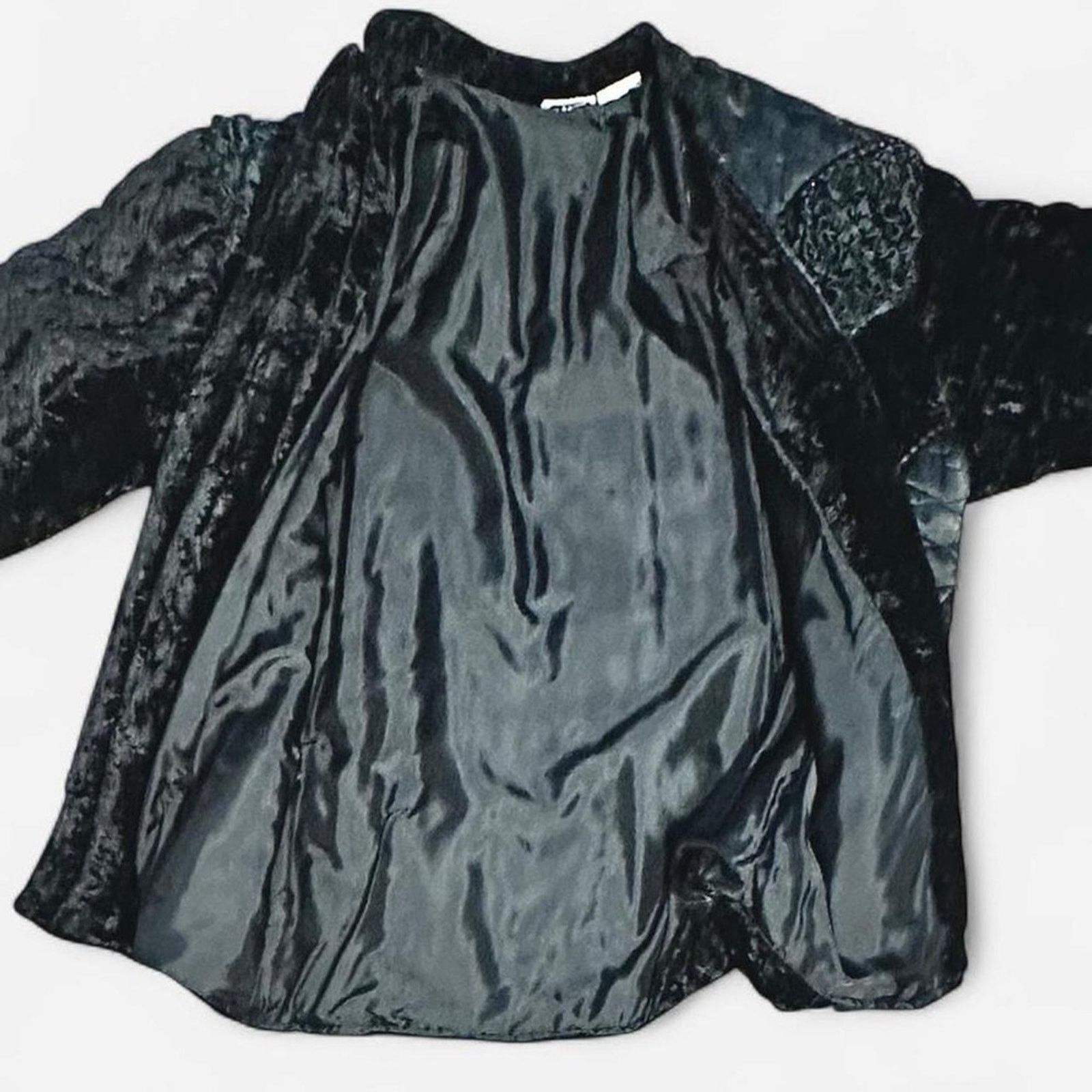 Other 1X 80s Vintage JA Resort Black Quilted Women's Puffer Jacket Size XXL / US 16-18 / IT 52-54 - 4 Thumbnail