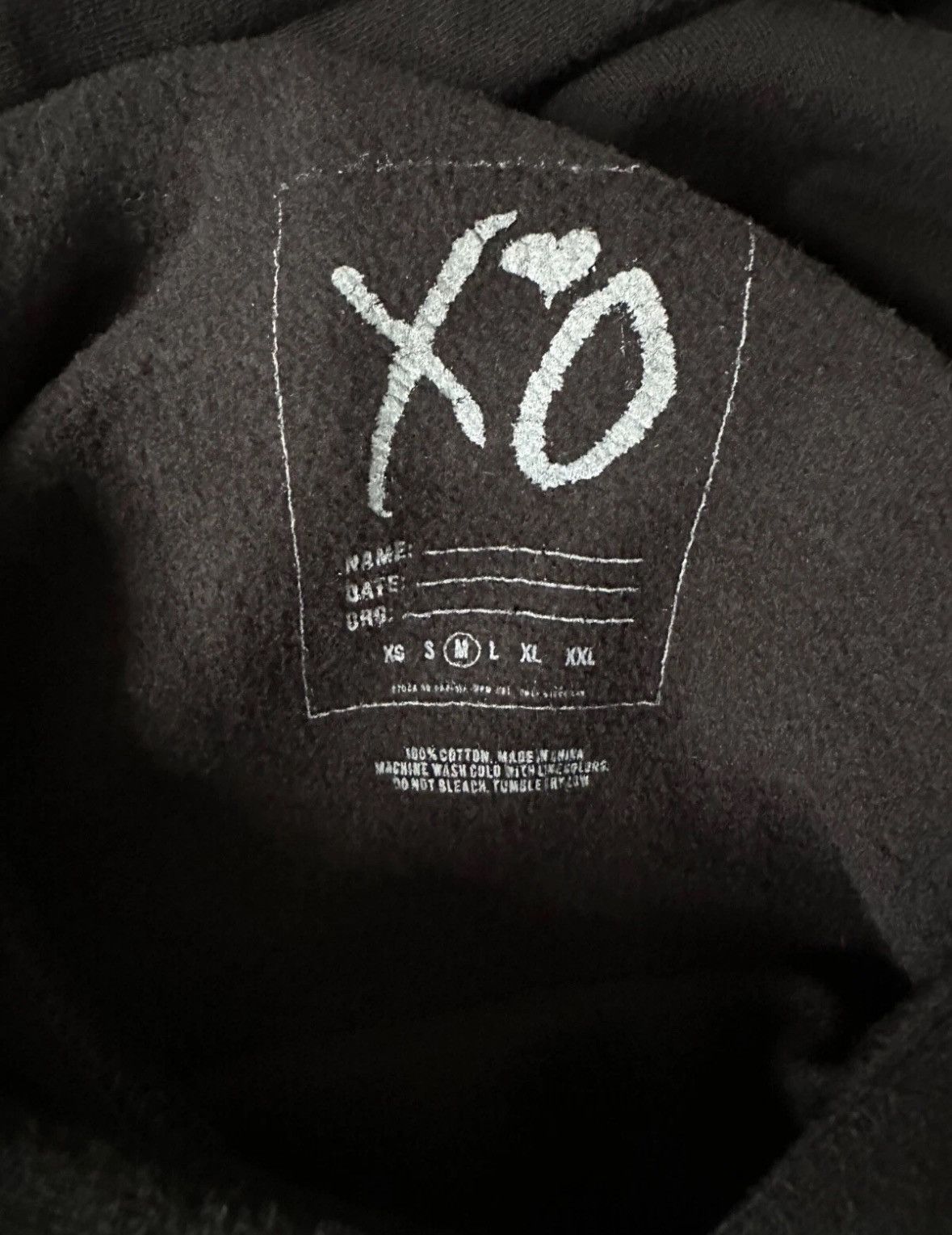 The Weeknd The Weeknd Dawn FM Hoodie Black | Size Medium Size US M / EU 48-50 / 2 - 3 Thumbnail
