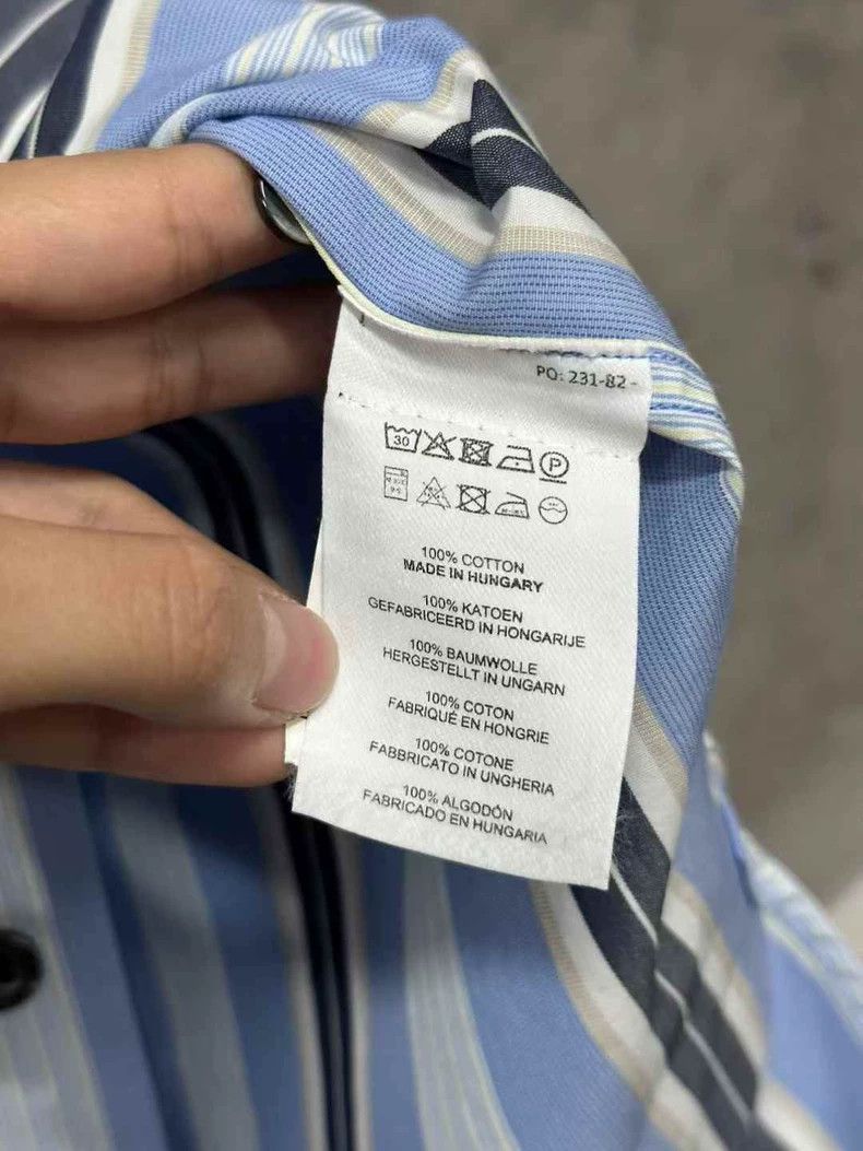 Dries Van Noten dries van noten stripe shirt 2505-Nextarrow Size US S / EU 44-46 / 1 - 6 Thumbnail