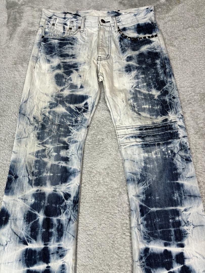 semanticdesign Semantic Design Stud Bleachwash Denim S0335 Size US 30 / EU 46 - 3 Thumbnail