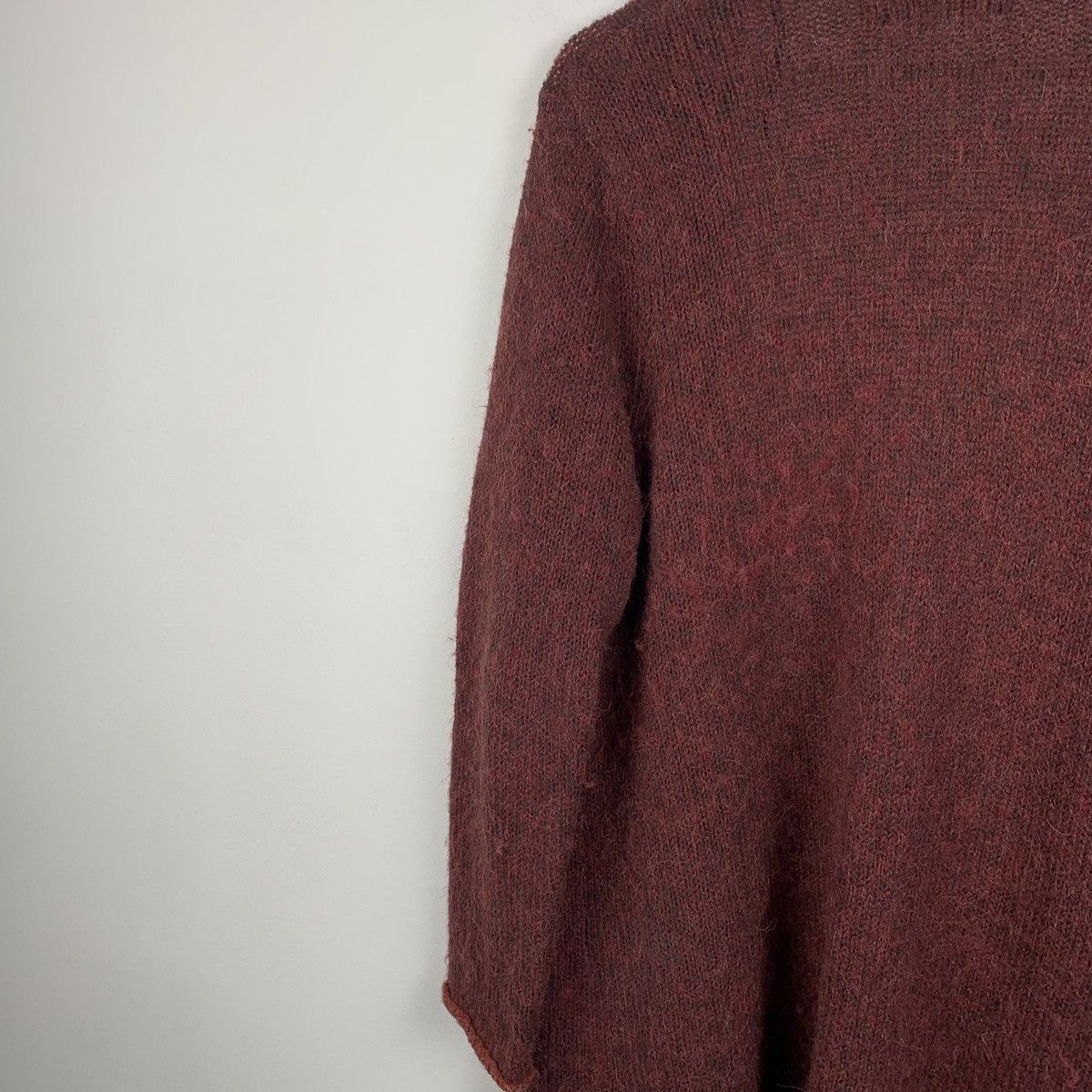 Gudrun Sjoden Gudrun Sjoden Knit Wool Open Cardigan Red Size M Size M / US 6-8 / IT 42-44 - 13 Thumbnail