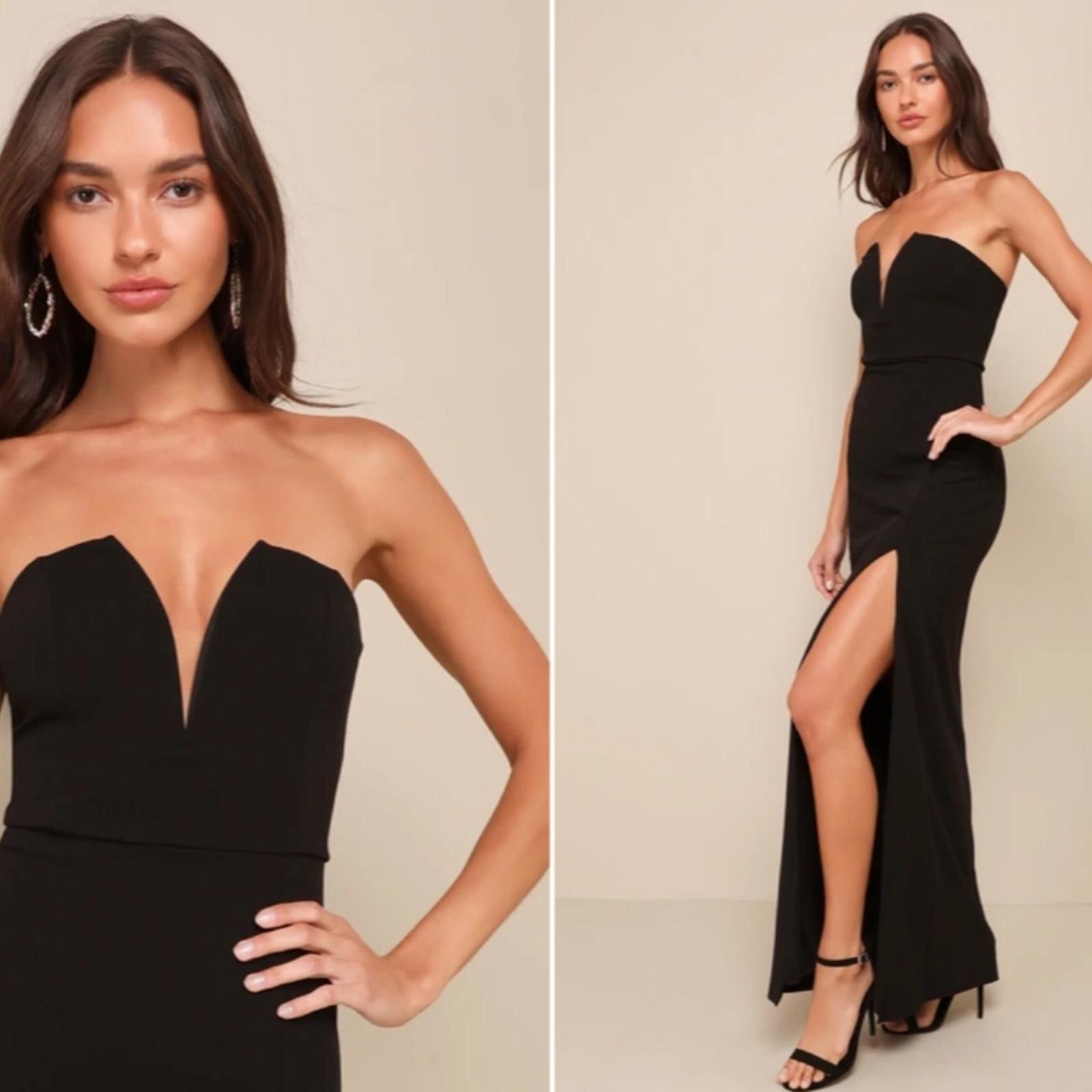 Lulus LULU's Elegant Bridal Wedding Chic Modern Sexy Mermaid Gown Size S / US 4 / IT 40 - 5 Thumbnail