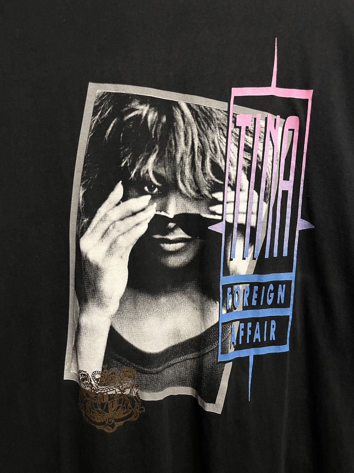 Band Tees Vintage 90s Tina Turner Foreign Affair World Tour T-Shirt Size US L / EU 52-54 / 3 - 5 Thumbnail