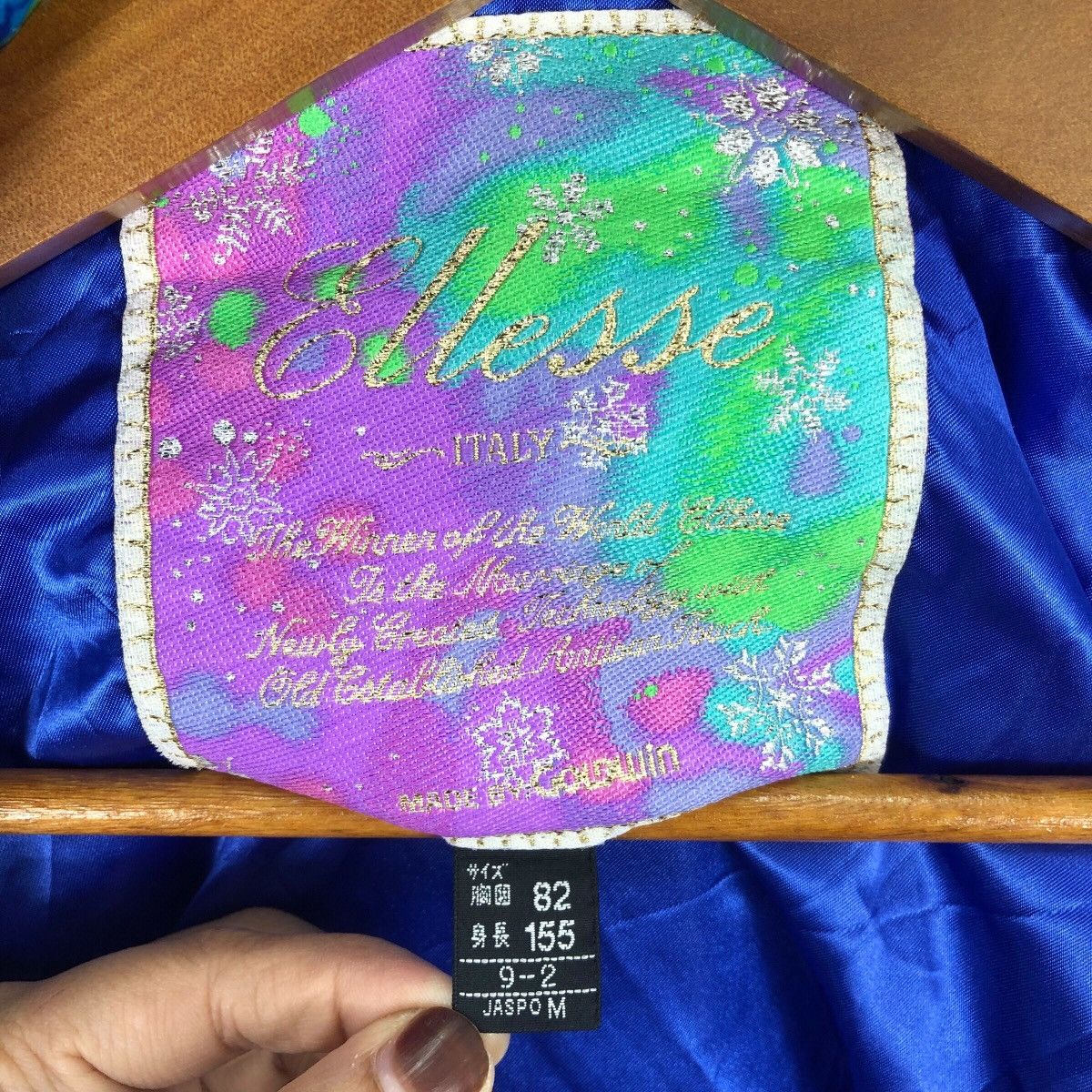 Ellesse Vintage ELLESSE ITALY Perugia Italia Floral Ski Jacket Winte Size M / US 6-8 / IT 42-44 - 9 Thumbnail