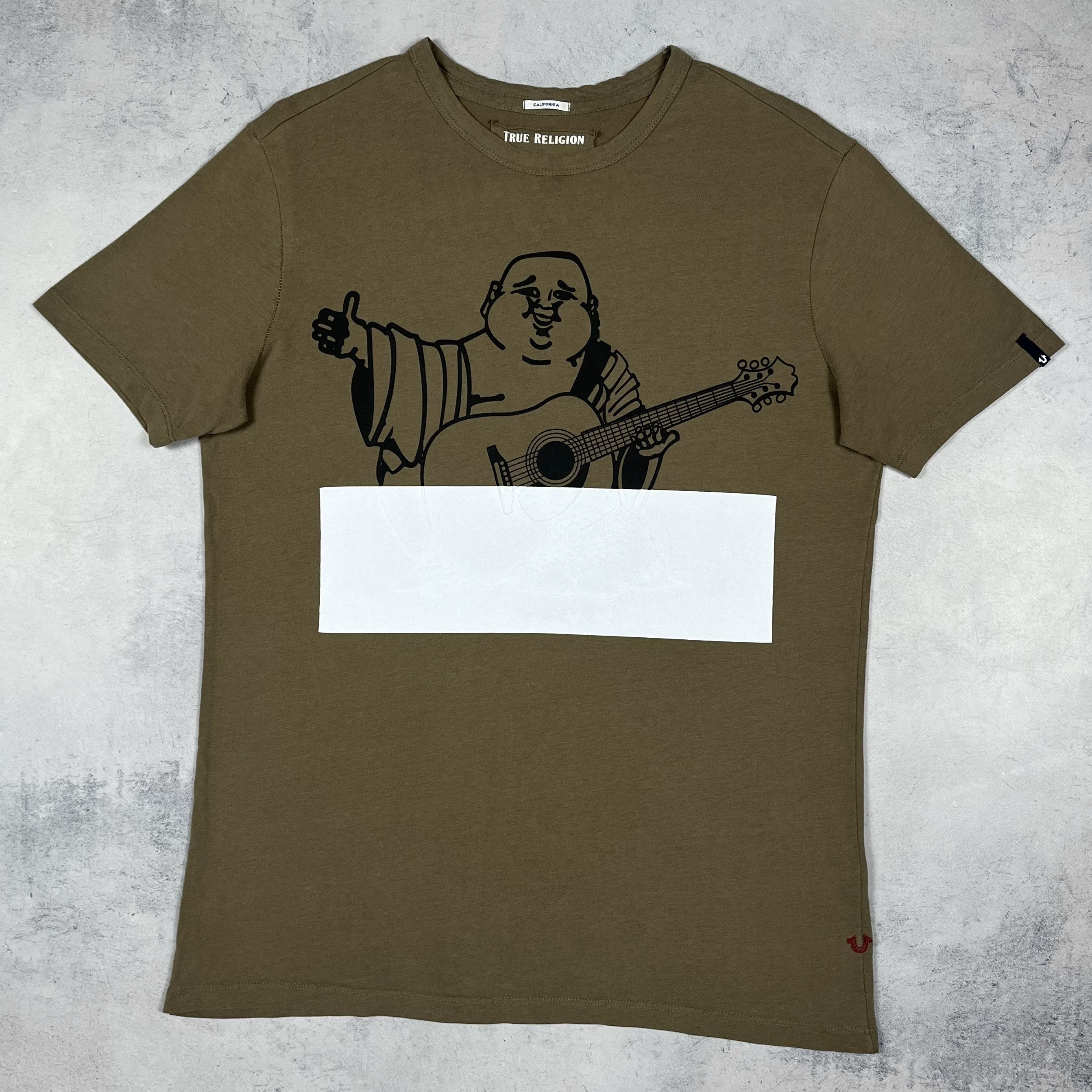 True Religion Japanese True Religion Y2K Big Logo Buddha T Shirt Size US S / EU 44-46 / 1 - 2 Thumbnail