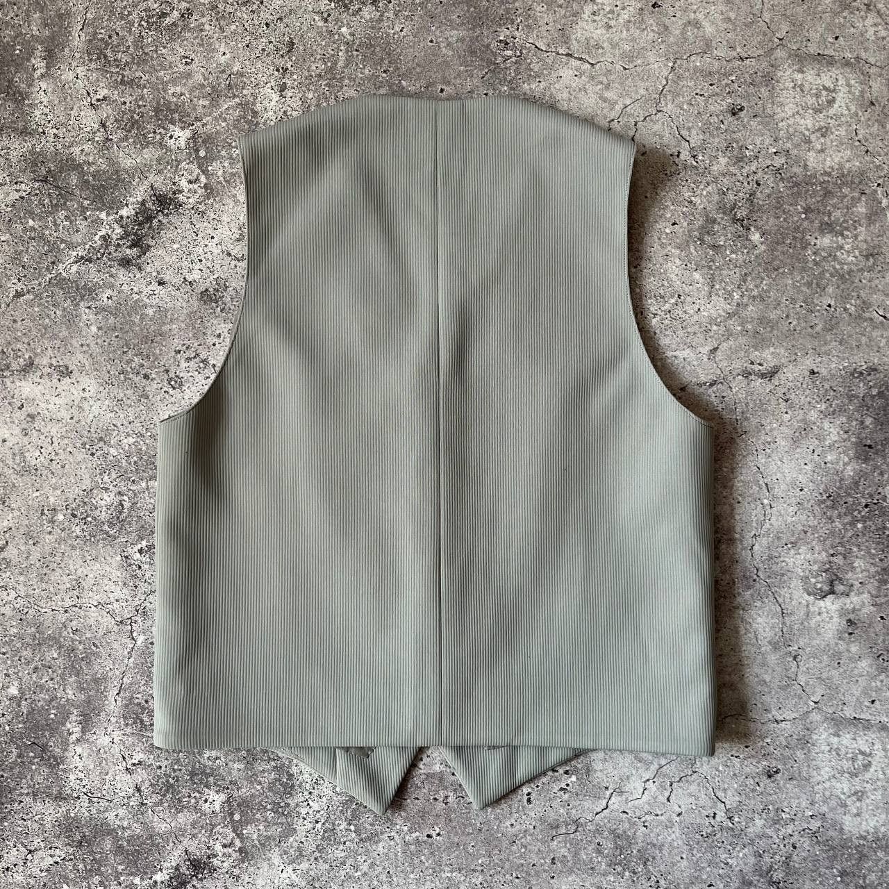 Designer × Vintage Vintage 90s Pearl Snap Tailor Formal Vest Size 48S - 2 Thumbnail