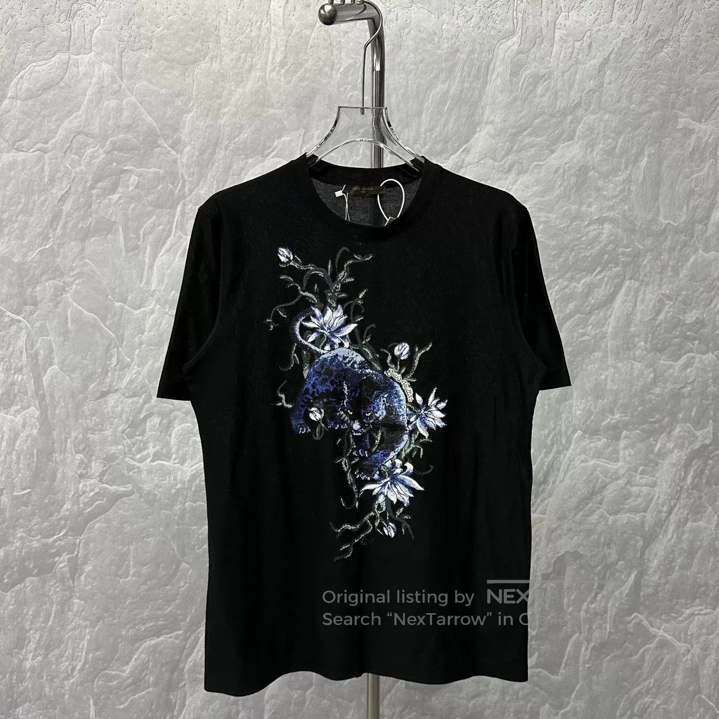 Louis Vuitton Louis Vuitton Floral Flock Print T. Size US XL / EU 56 / 4 - 1 Thumbnail