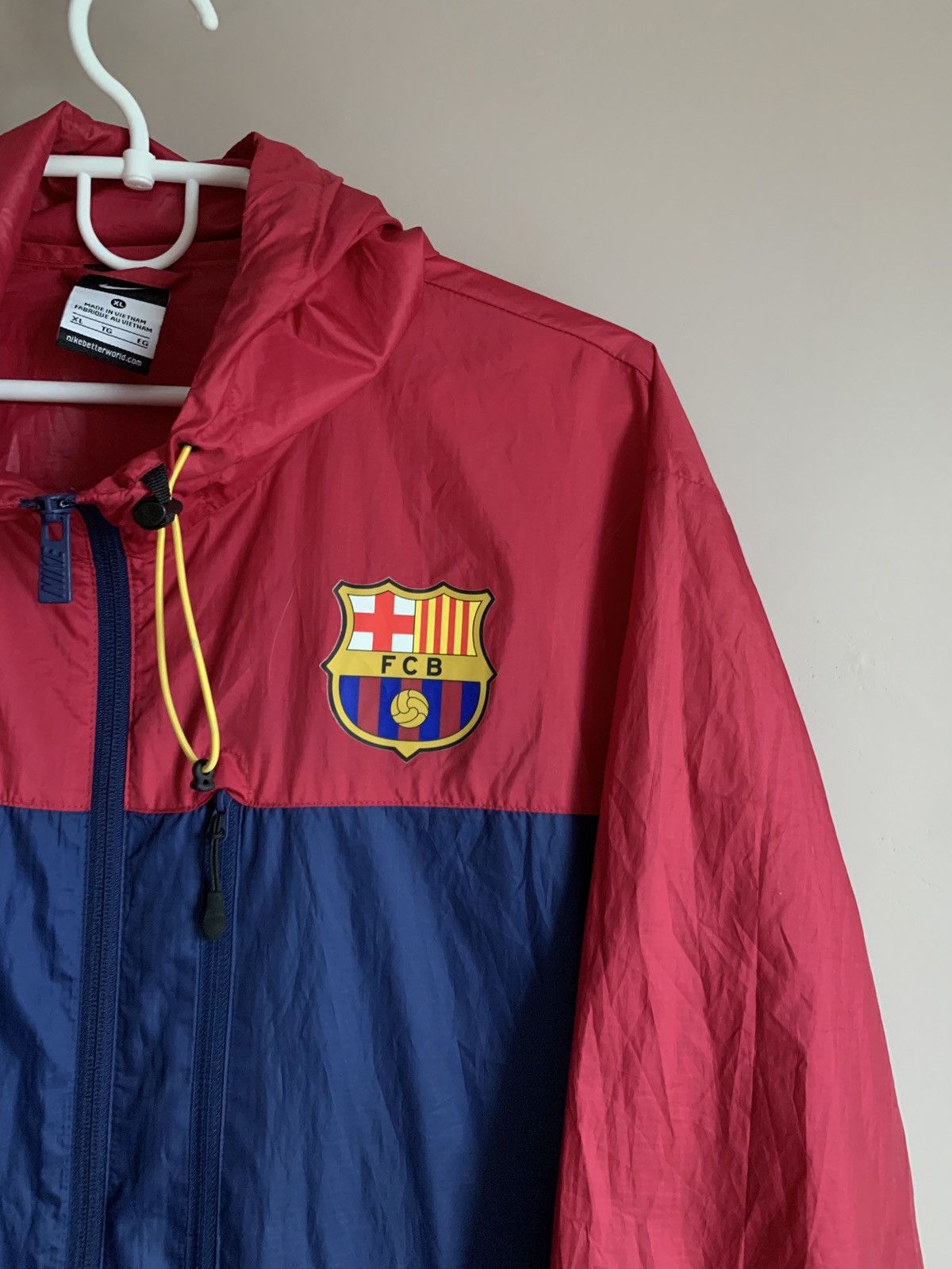 Nike Barcelona Football Track Full Zip Jacket Nike Soccer Size XL Size US XL / EU 56 / 4 - 3 Thumbnail