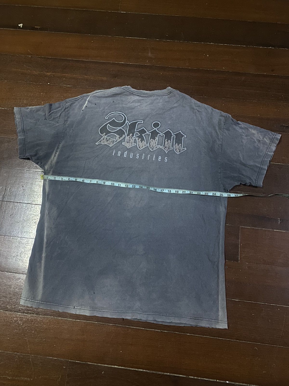 Hook-Ups FIRE 🔥🔥 VINTAGE 90s SKIN INDUSTRIES SPELL OUT DISTRESSED Size US XXL / EU 58 / 5 - 16 Thumbnail