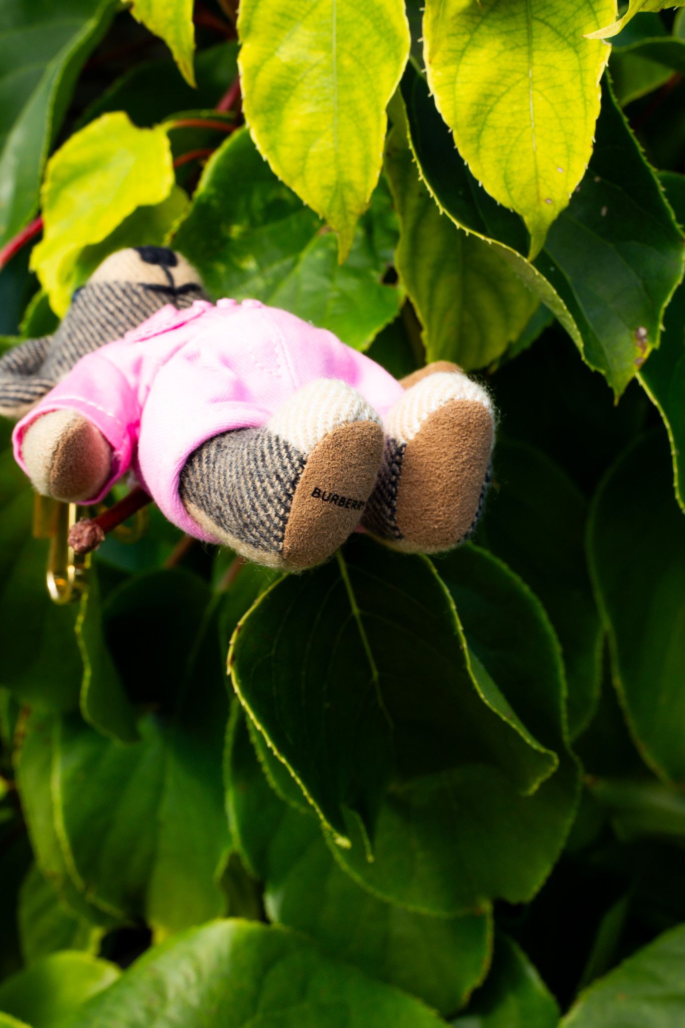 Burberry Cashmere Thomas Angel Jacket Teddy Bear Keychain Charm Pink Size ONE SIZE - 8 Thumbnail
