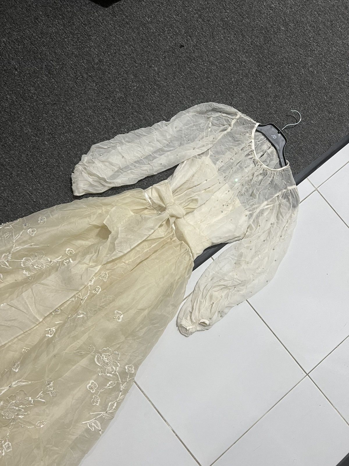 Designer ANDRE KIM Weeding Dress Korean Designer Size S / US 4 / IT 40 - 4 Thumbnail