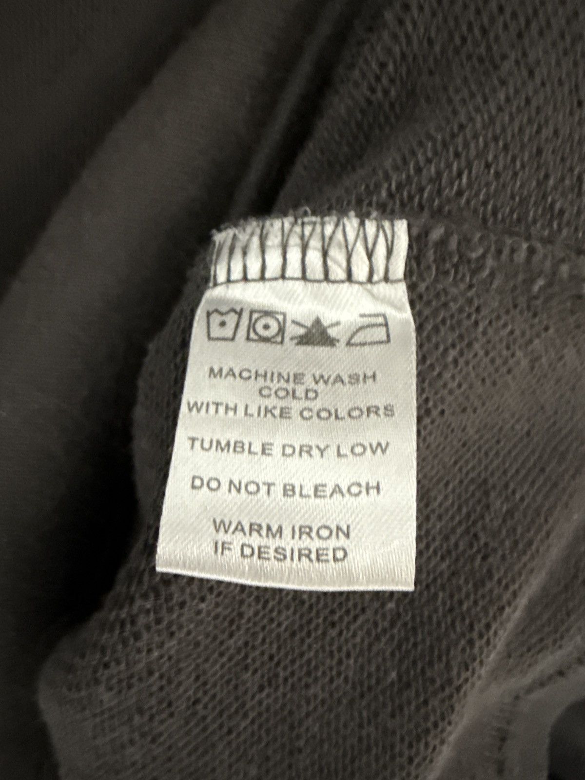 Profound Aesthetic Profound Aesthetic Front Zip Four-Tab Hoodie in Charcoal Size US M / EU 48-50 / 2 - 4 Thumbnail