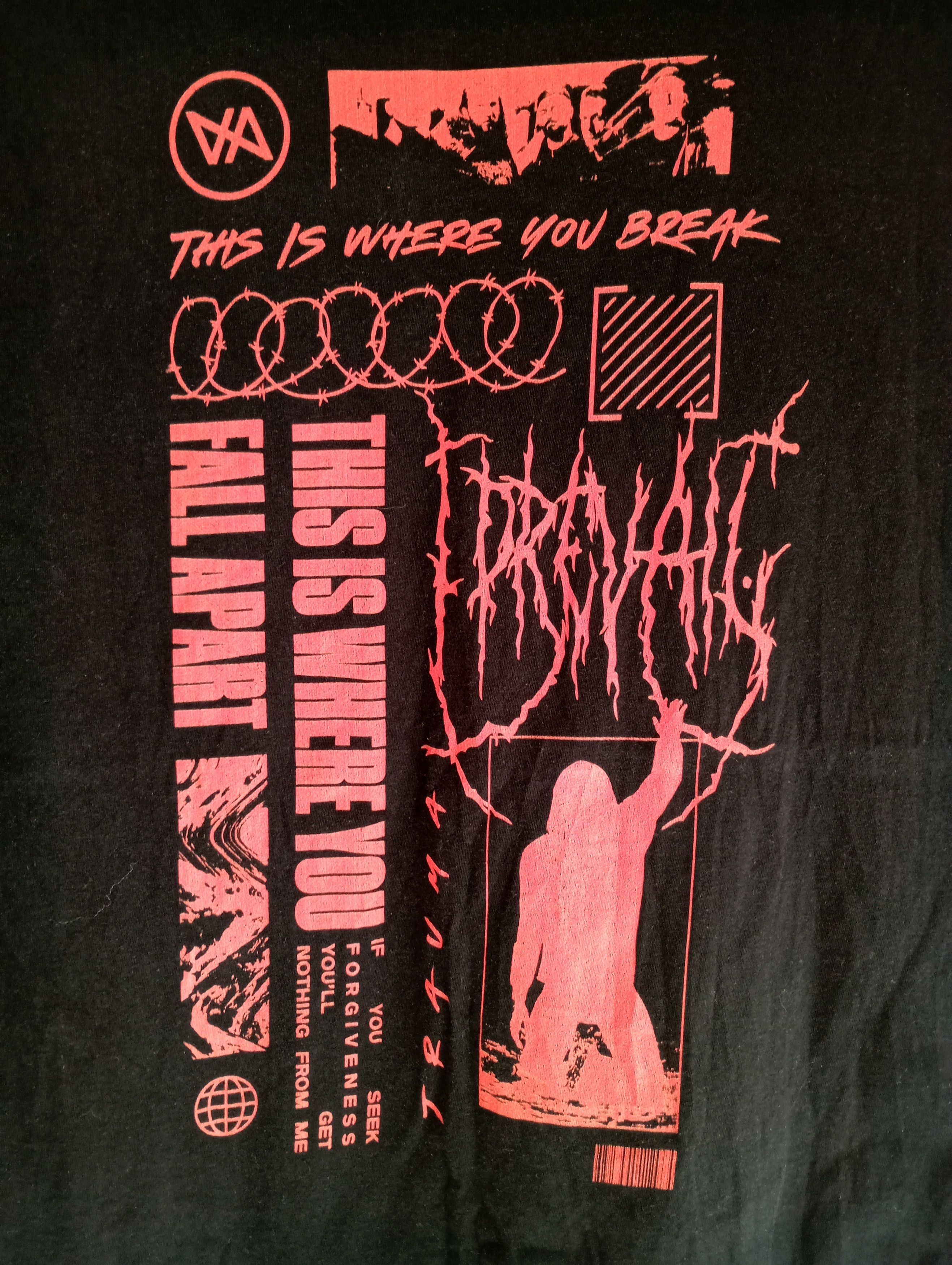 Band Tees TRAUMA HEAVY METAL BAND TSHIRT Size US L / EU 52-54 / 3 - 4 Thumbnail