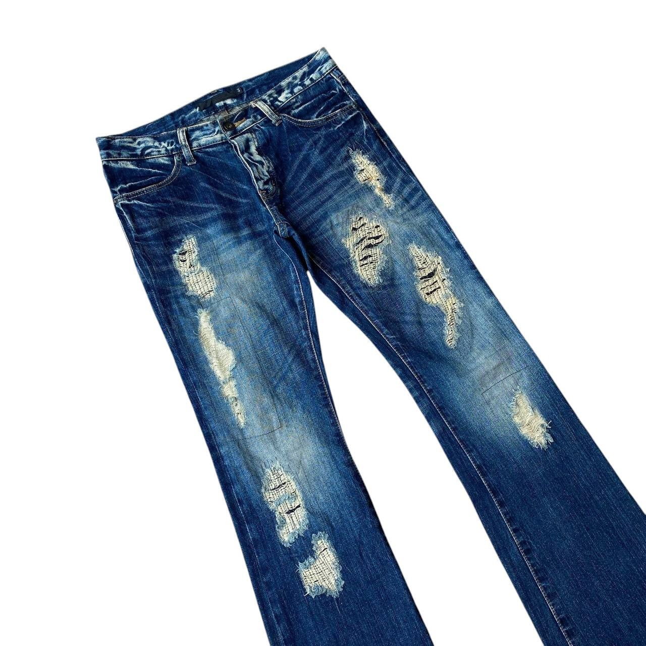 GOSTAR DE FUGA FLARED FUGA DISTRESSED DENIM BOOTCUT W29" Size US 30 / EU 46 - 13 Thumbnail