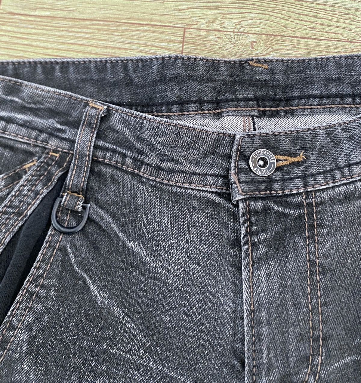 HIDEAWAYS Very Rare Vintage Japanese Brand Hideaways Jeans 1990s Size US 32 / EU 48 - 11 Thumbnail