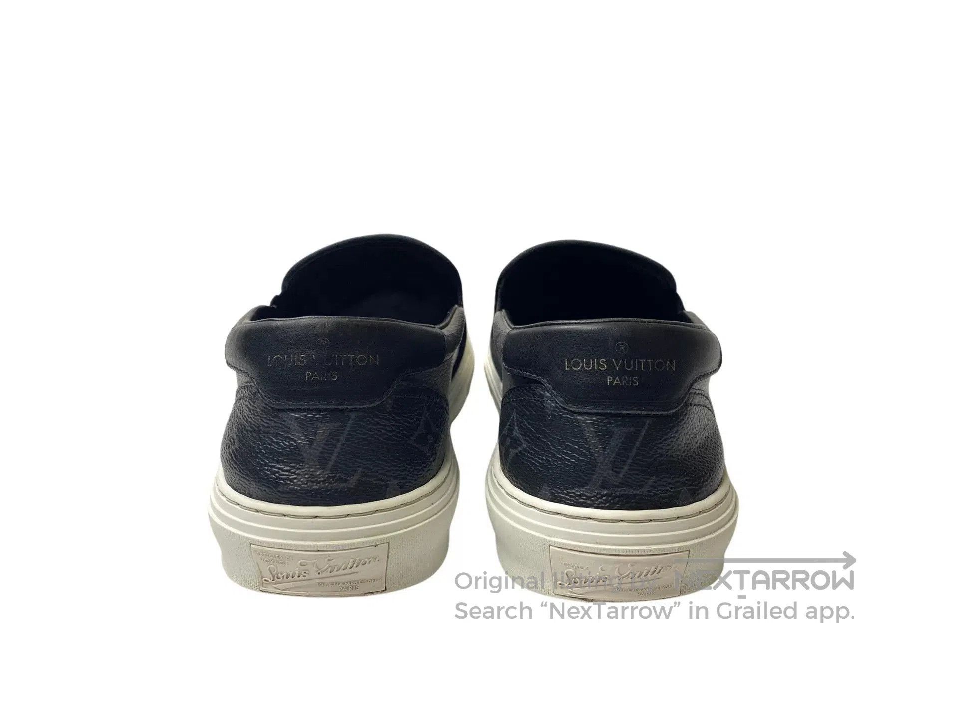 Louis Vuitton Louis Vuitton Black Silver Monogram Slip. Size US 9 / EU 42 - 5 Thumbnail