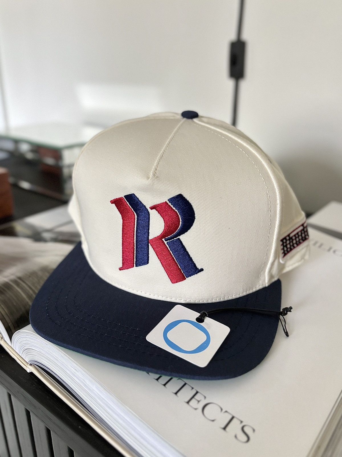 Rhude RHUDE DOUBLE R HAT Size ONE SIZE - 6 Thumbnail