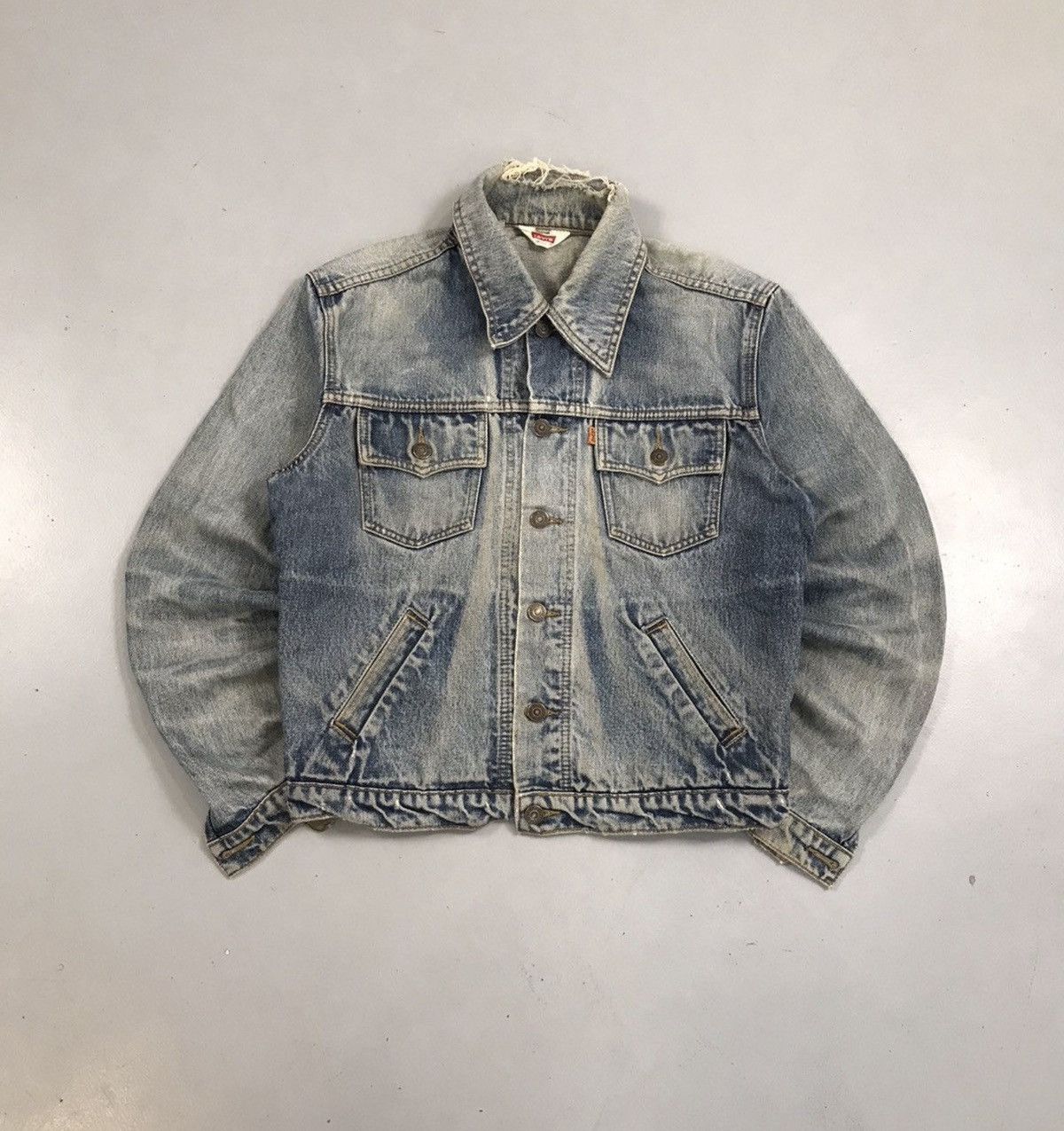 Rare vintage levis sunfade denim jacket