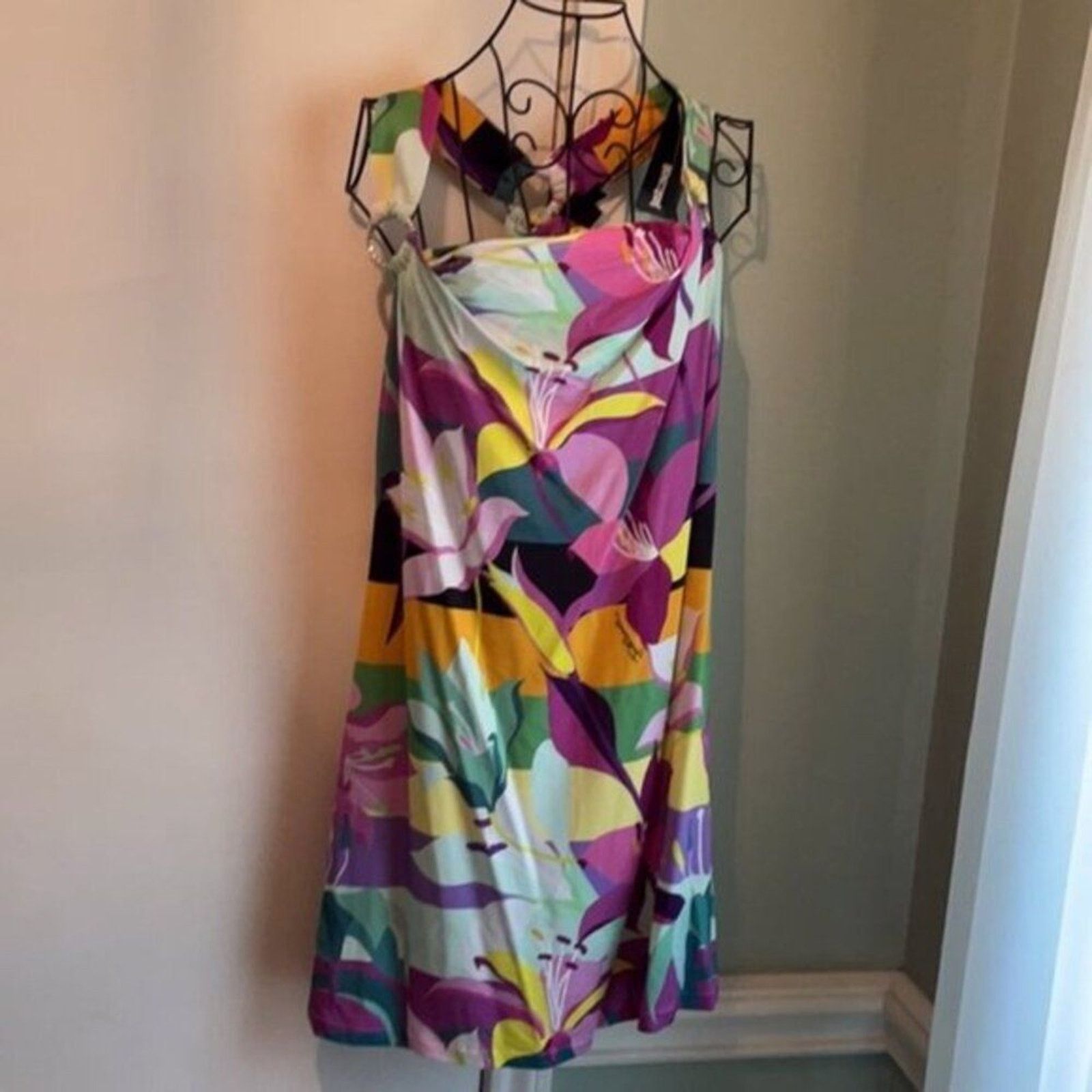 Just Cavalli Just Cavalli Halter Dress Multicolor size 6-8 Size M / US 6-8 / IT 42-44 - 6 Thumbnail