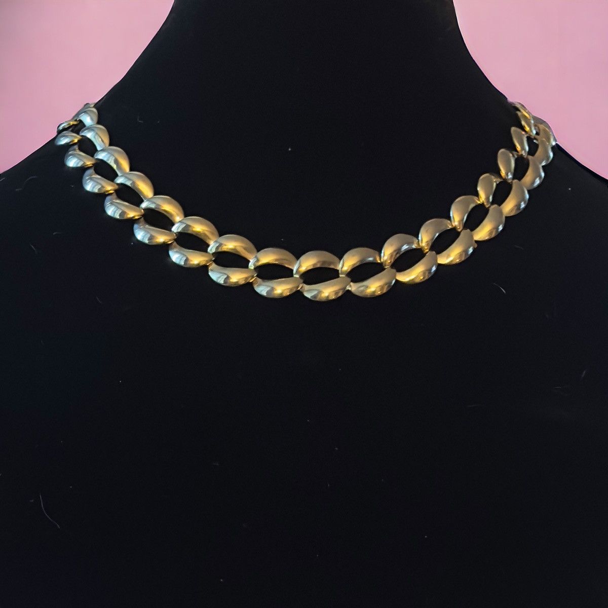Vintage Vintage chunky link necklace Size ONE SIZE - 1 Thumbnail