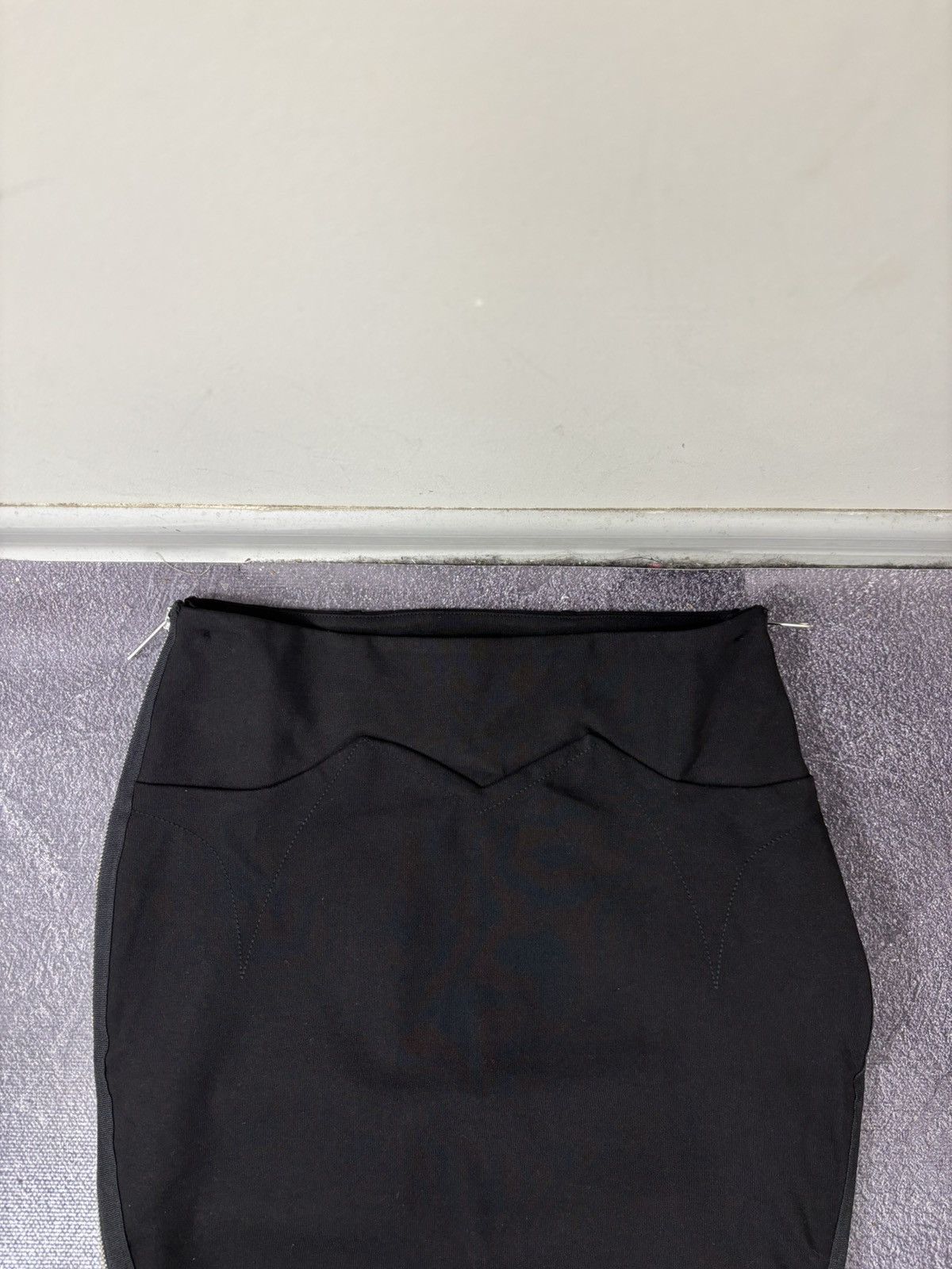 Diesel Diesel O-Gilda NWT Women’s Black Stretch Mini Skirt Size 26" / US 2 / IT 38 - 4 Thumbnail