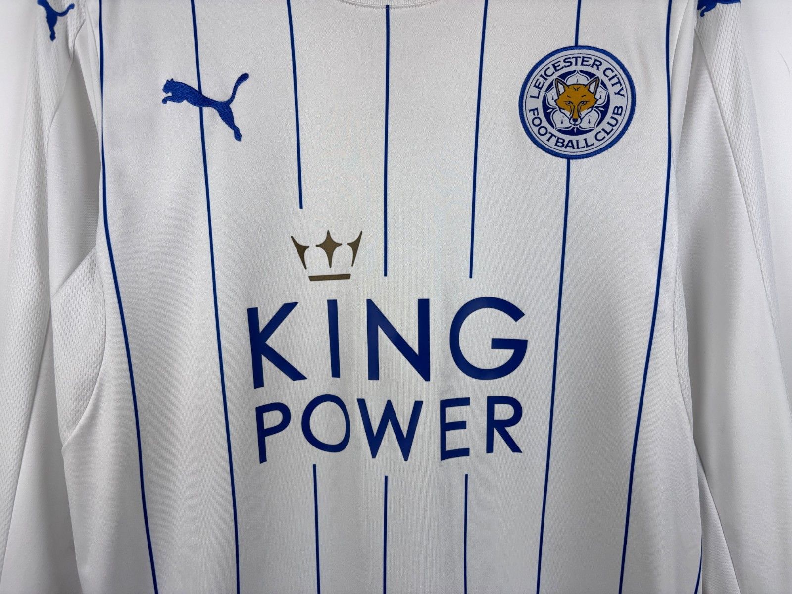 Puma Leicester City 2016-17 Third Longsleeve Football Puma Jersey Size US S / EU 44-46 / 1 - 3 Thumbnail