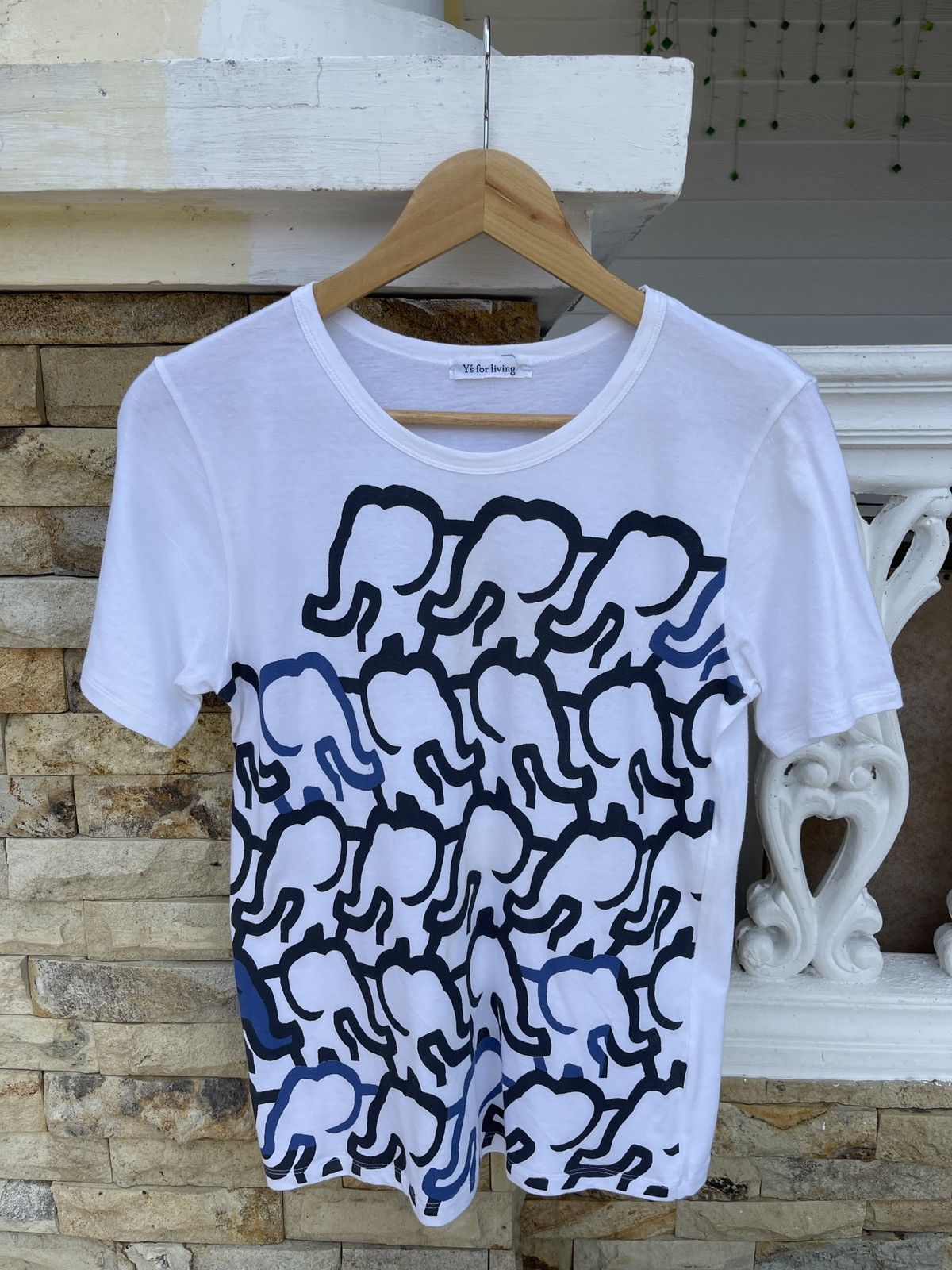 Vintage × Y's × Yohji Yamamoto Last Drop🔥Rare🔥Vintage Ys’ For Living Yohji Yamamoto T-Shirt Size US S / EU 44-46 / 1 - 1 Thumbnail