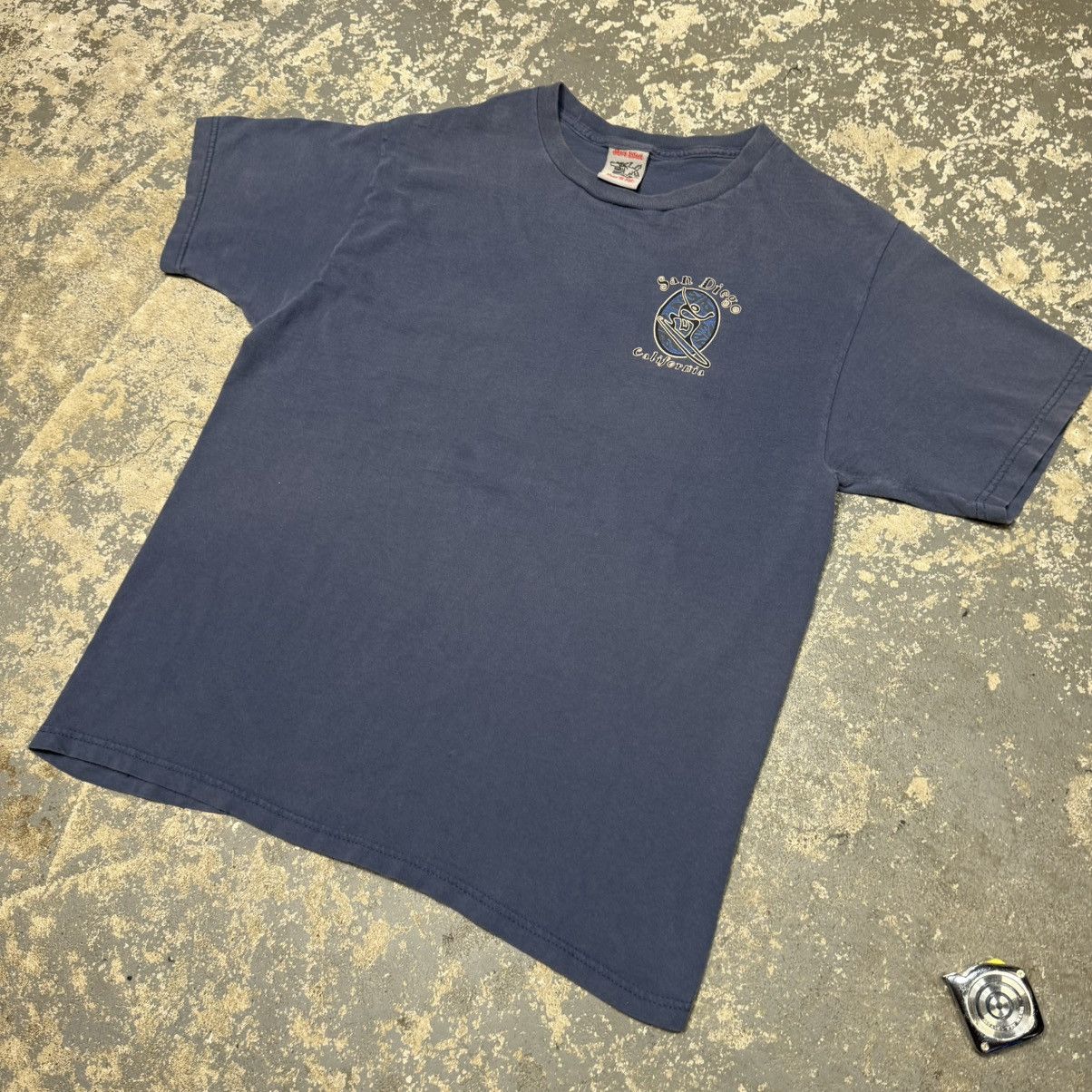 Other Vintage San Diego California Surf Navy Y2K Tshirt Size US L / EU 52-54 / 3 - 4 Thumbnail