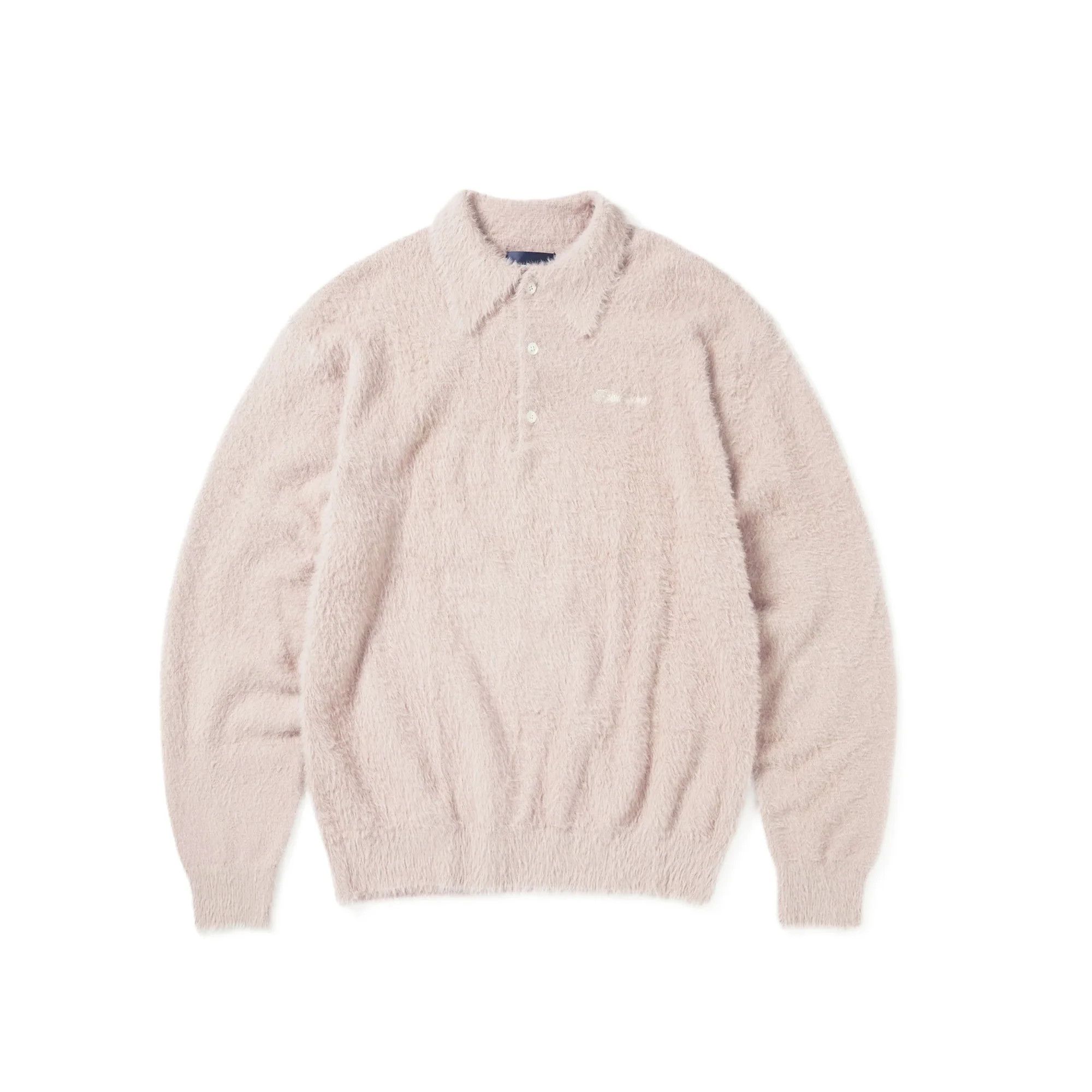thisisneverthat o1mle0925 SCT-Logo Shaggy Knitwear Sweater in Pink Size US L / EU 52-54 / 3 - 1 Thumbnail