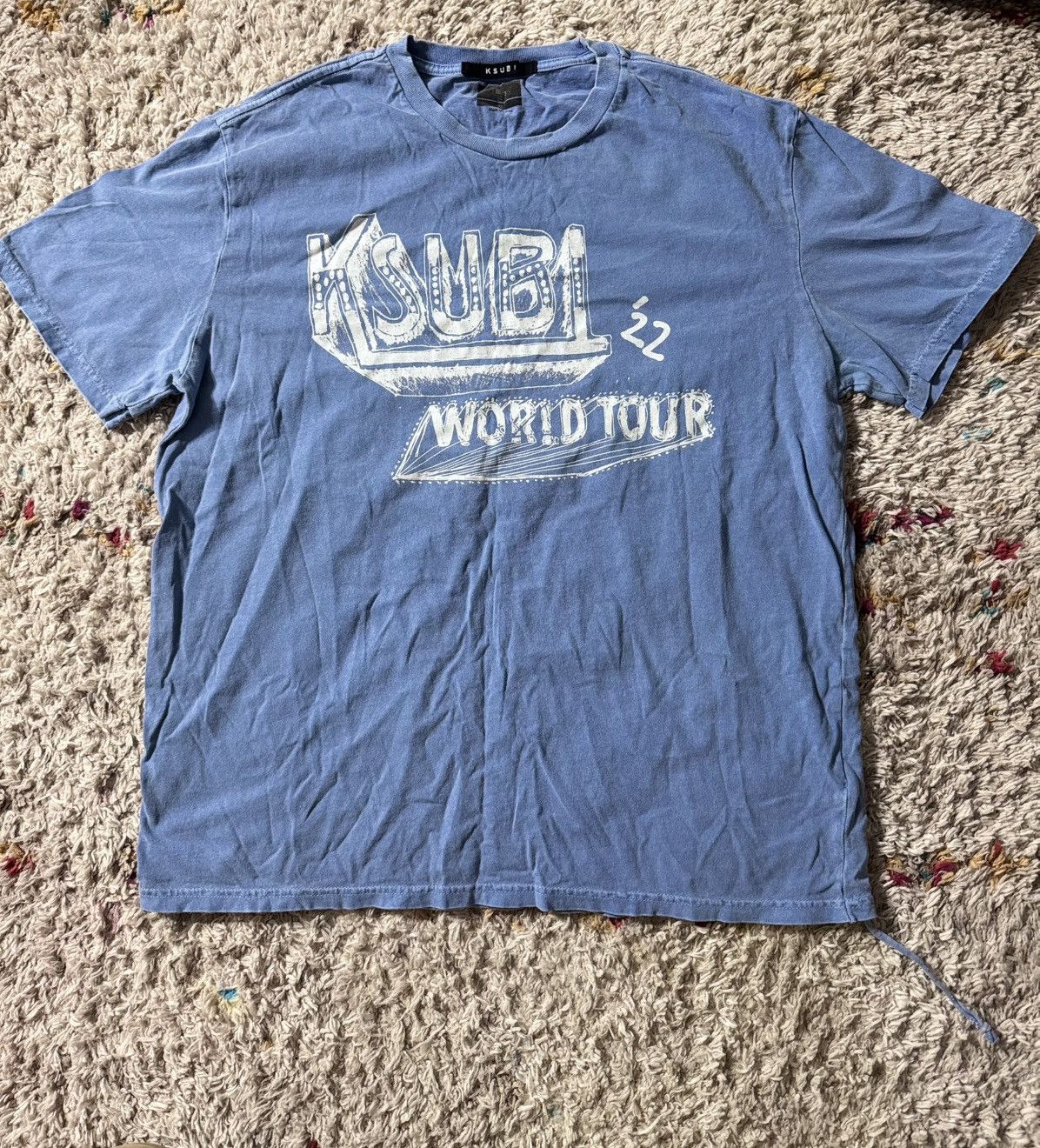 Ksubi Ksubi World Tour T-Shirt Size US XL / EU 56 / 4 - 1 Thumbnail