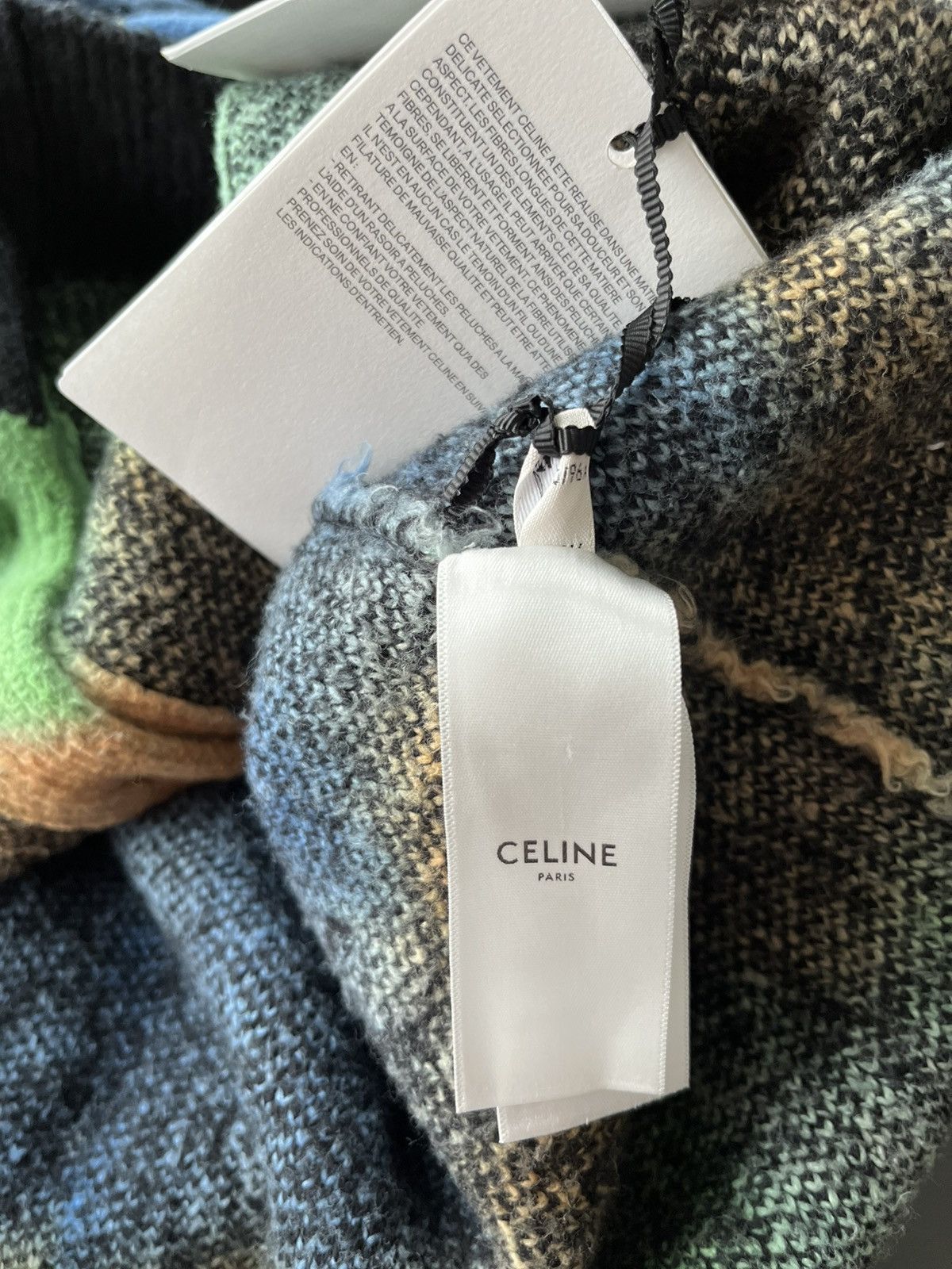 Celine Runway Celine by Hedi Slimane Sunset Cardigan Oversized Size US XXL / EU 58 / 5 - 8 Thumbnail