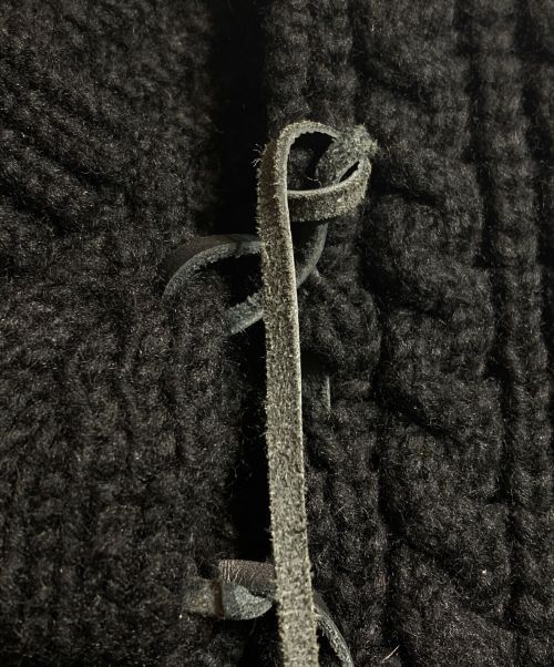 Yohji Yamamoto Yohji Yamamoto pour homme knit with leather laces Size US L / EU 52-54 / 3 - 5 Thumbnail